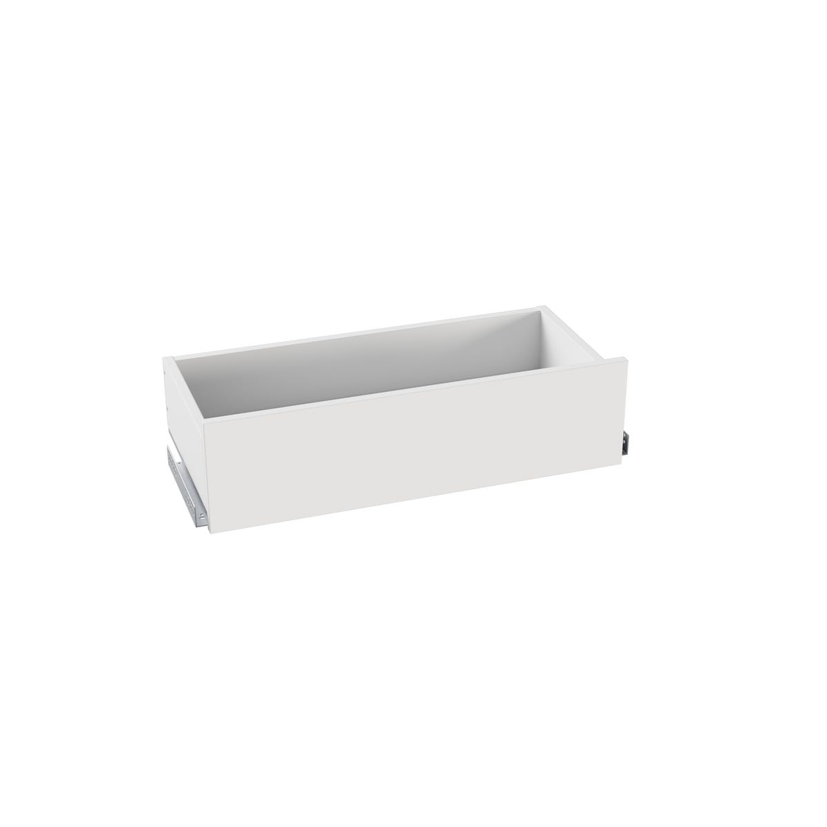 Szuflada 18 cm do korpusu 75.2 cm głębokość 35.6 cm biała