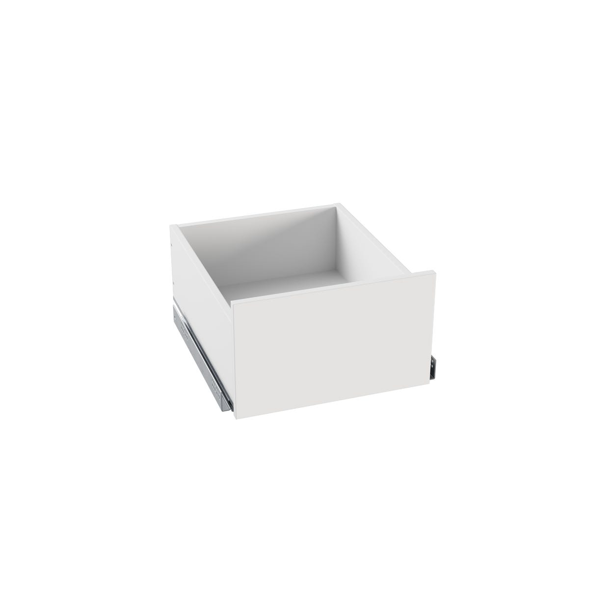 Szuflada 25 cm do korpusu 50 cm głębokość 58 cm biała