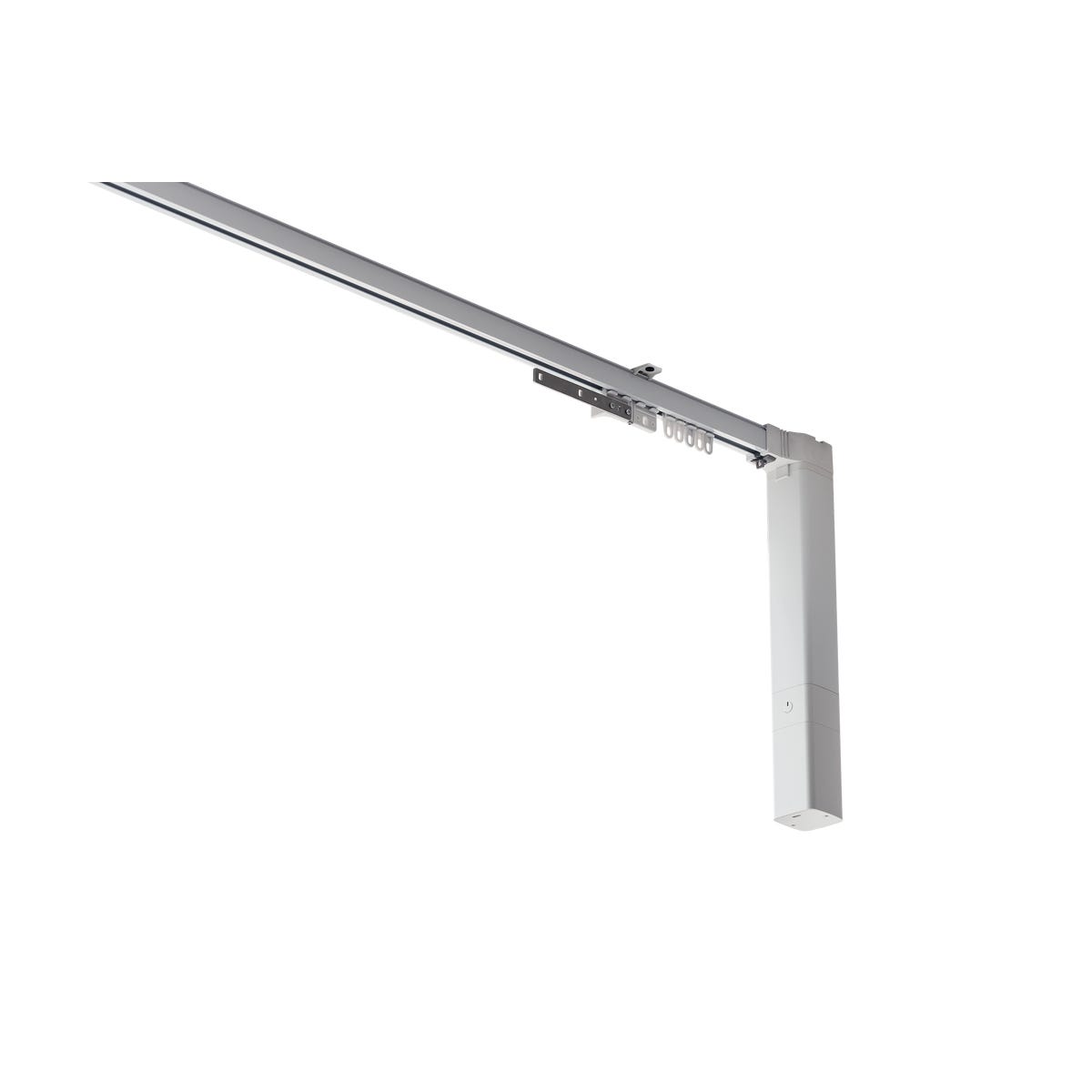 Karnisz elektryczny bateryjny Flexi MC10 Tuya 220 - 400 cm metalowy z akcesoriami