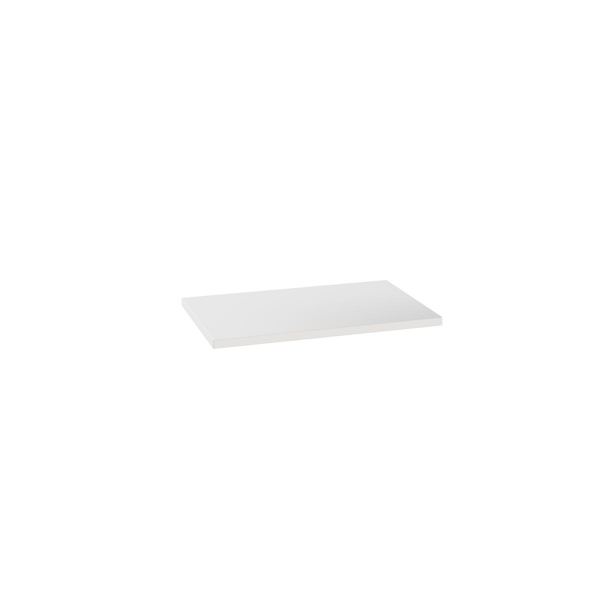 Półka prosta do korpusu 50 cm głębokość 35.6 cm biała