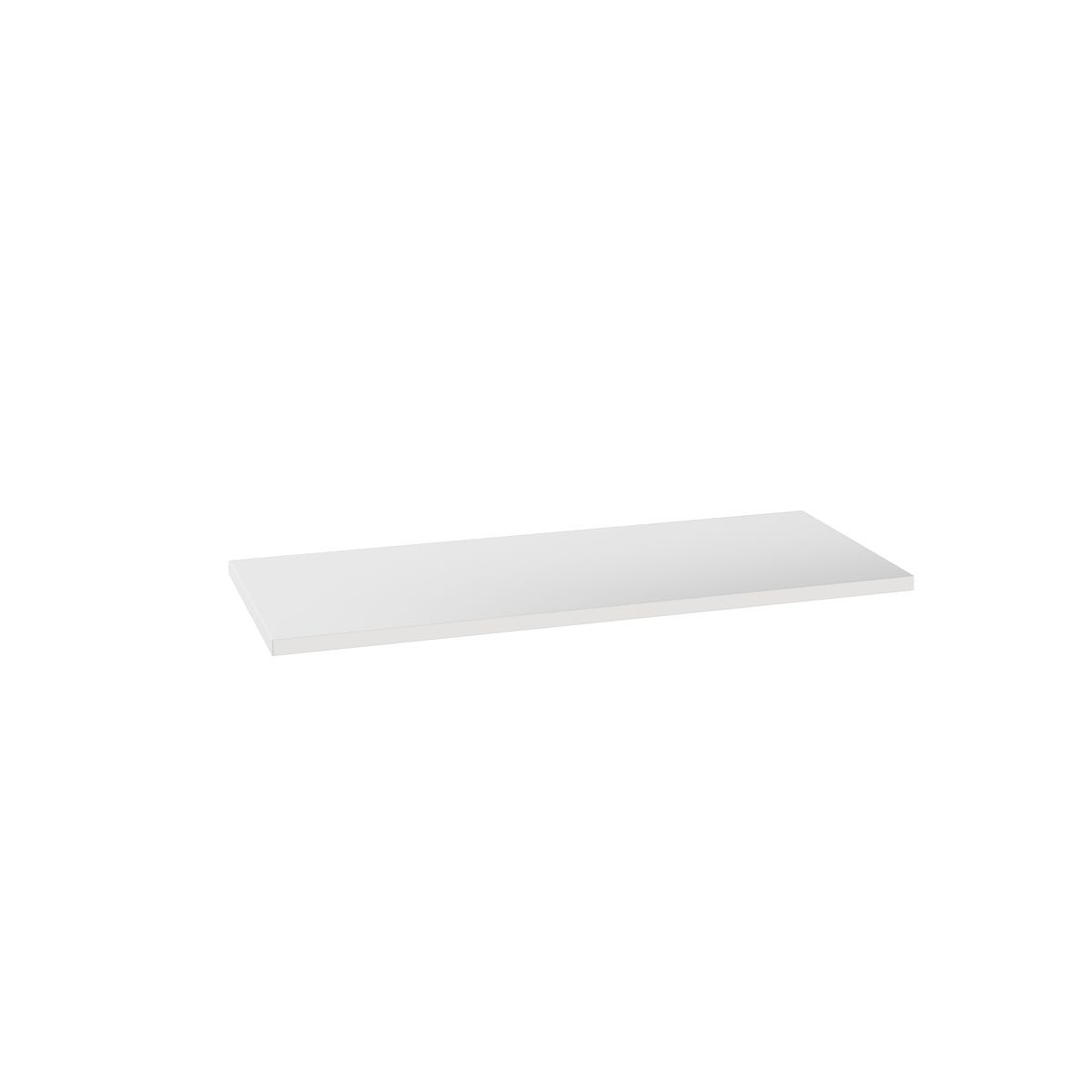 Półka prosta do korpusu 75.2 cm głębokość 35.6 cm biała