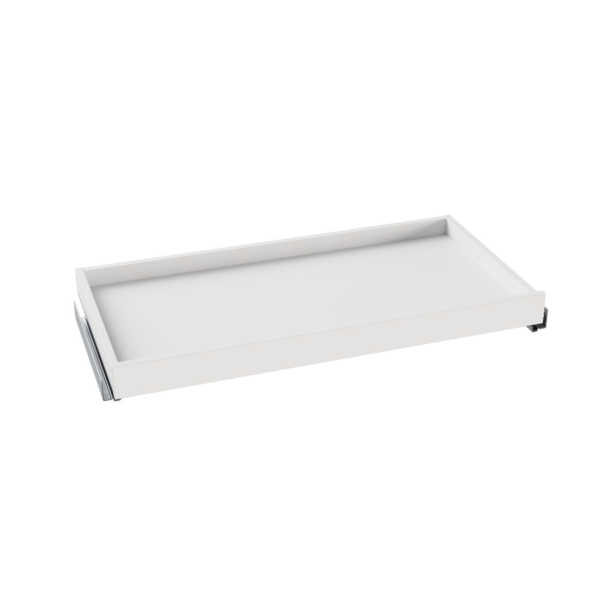 Szuflada 7 cm do korpusu 100 cm głębokość 45 cm biała