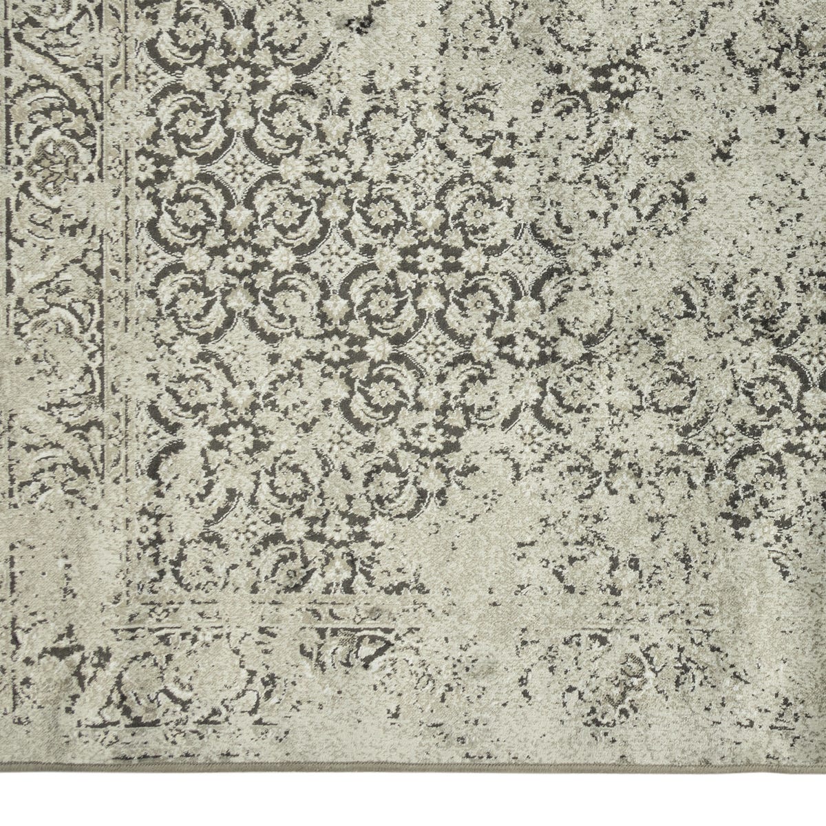 Dywan z frędzlami Teheran przecierany antracyt 160 x 230 cm