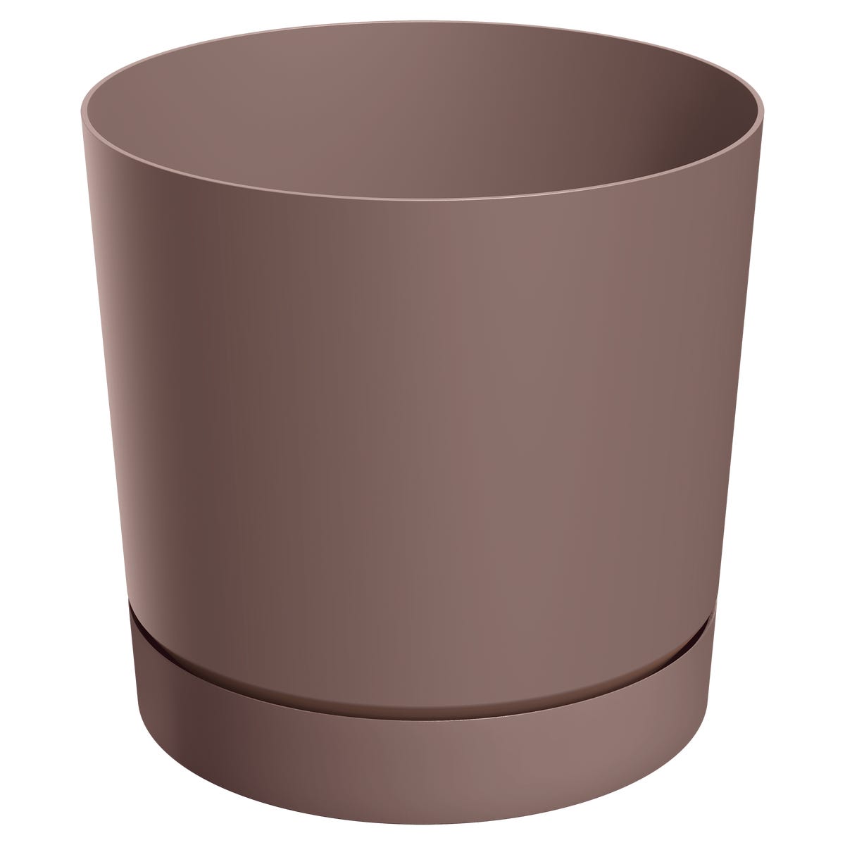 Doniczka Tubo 24cm brązowa Prosperplast