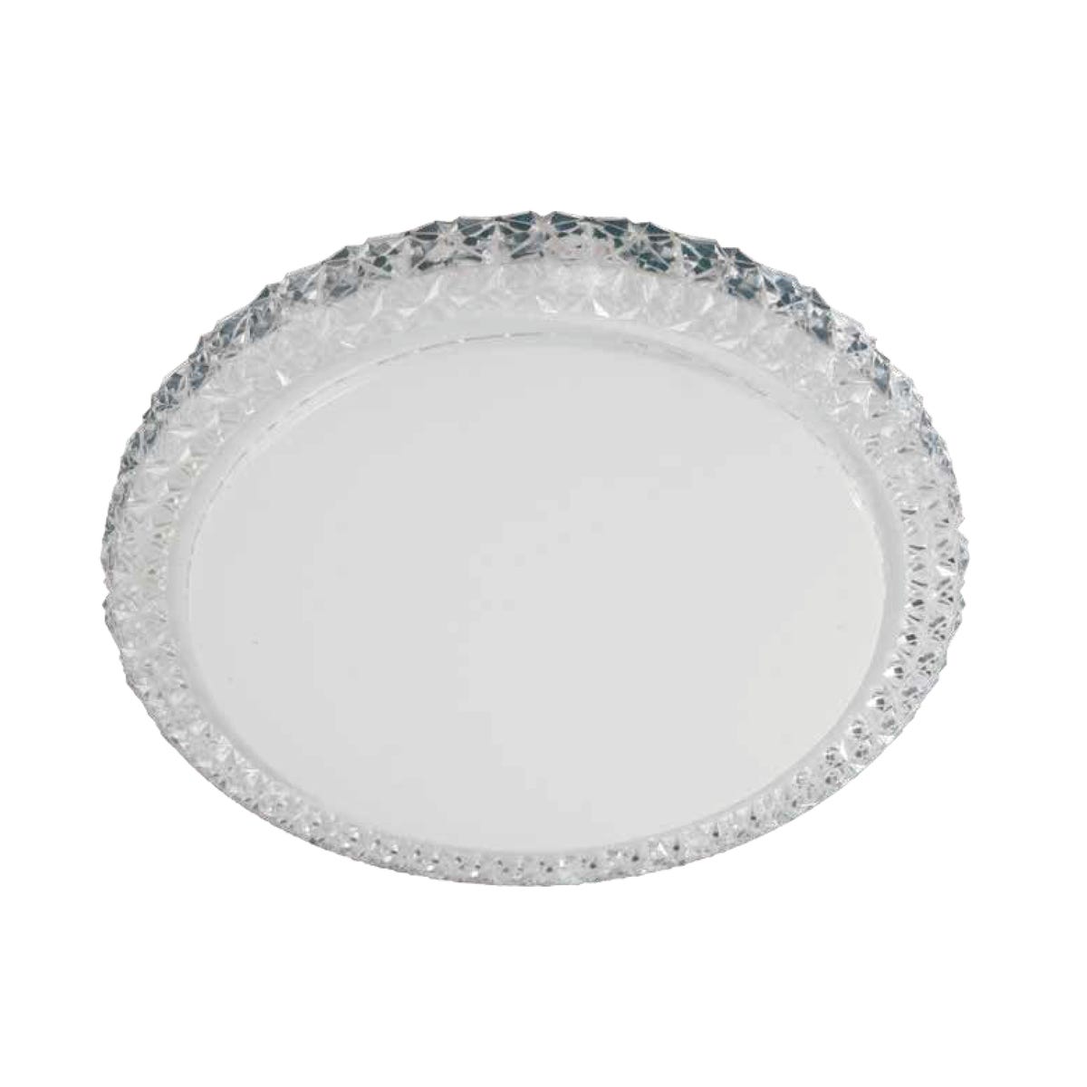 Plafon Diamond biały śr. 30 cm LED Inspire