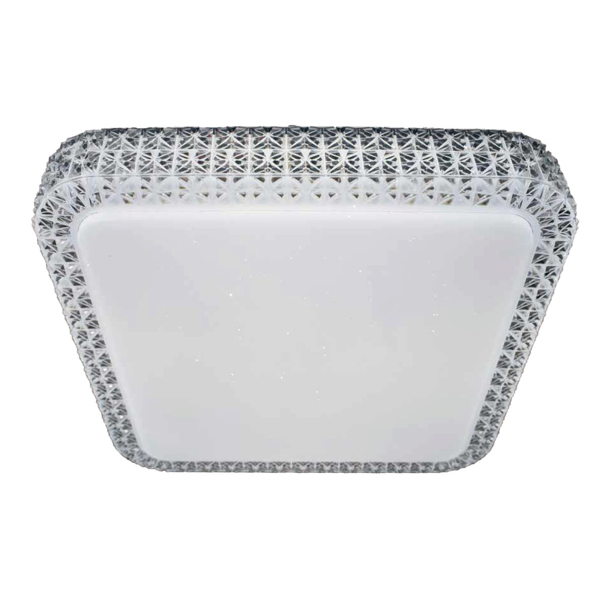 Plafon Diamond biały kwadrat śr. 40 cm LED Inspire