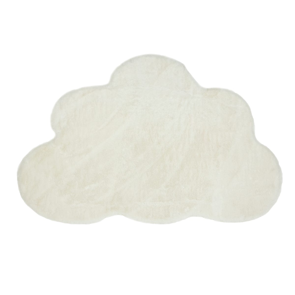 Dywan dziecięcy pluszowy Rabbit Chmurka biała 110 x 70 cm