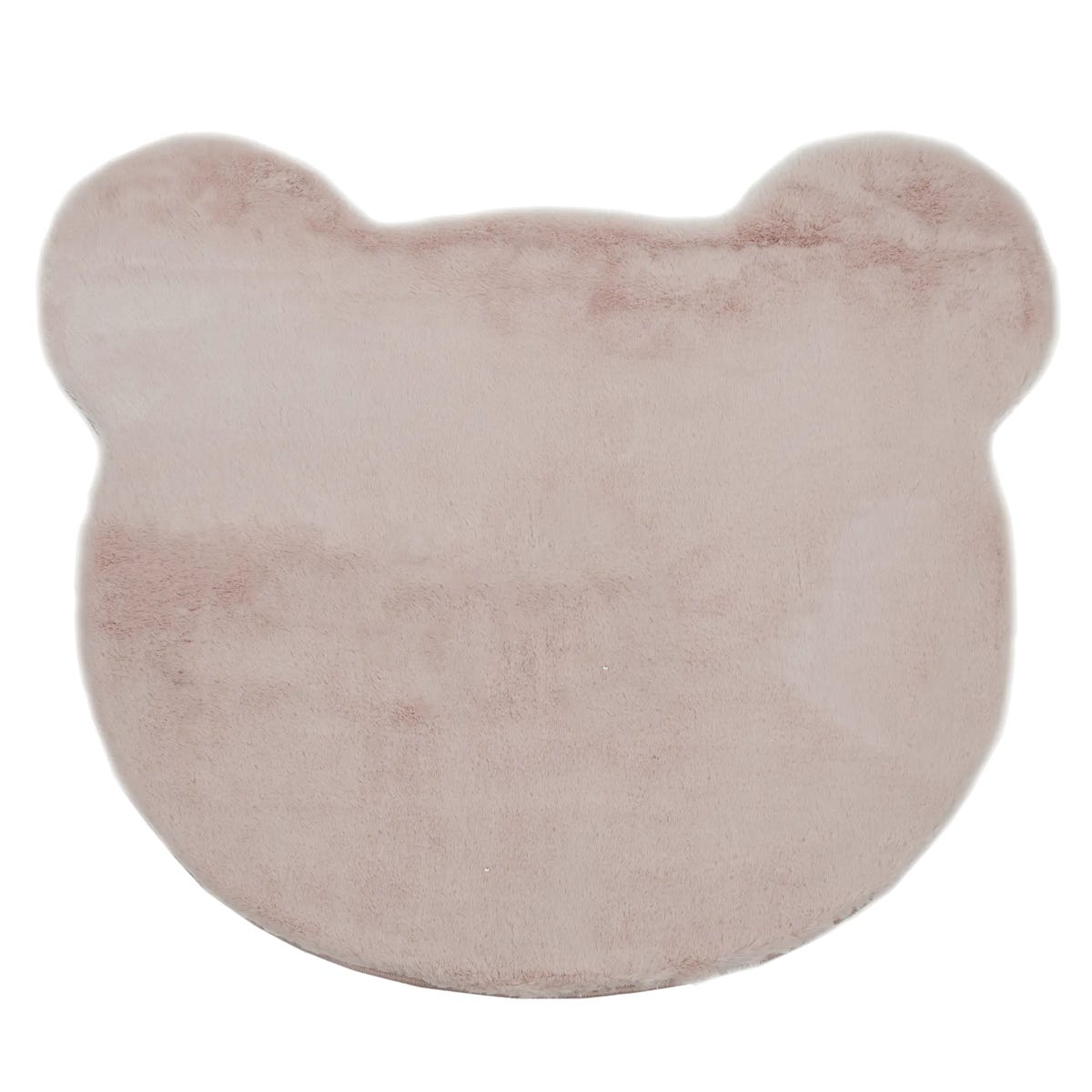 Dywan dziecięcy pluszowy Rabbit Miś beżowy 80 x 95 cm