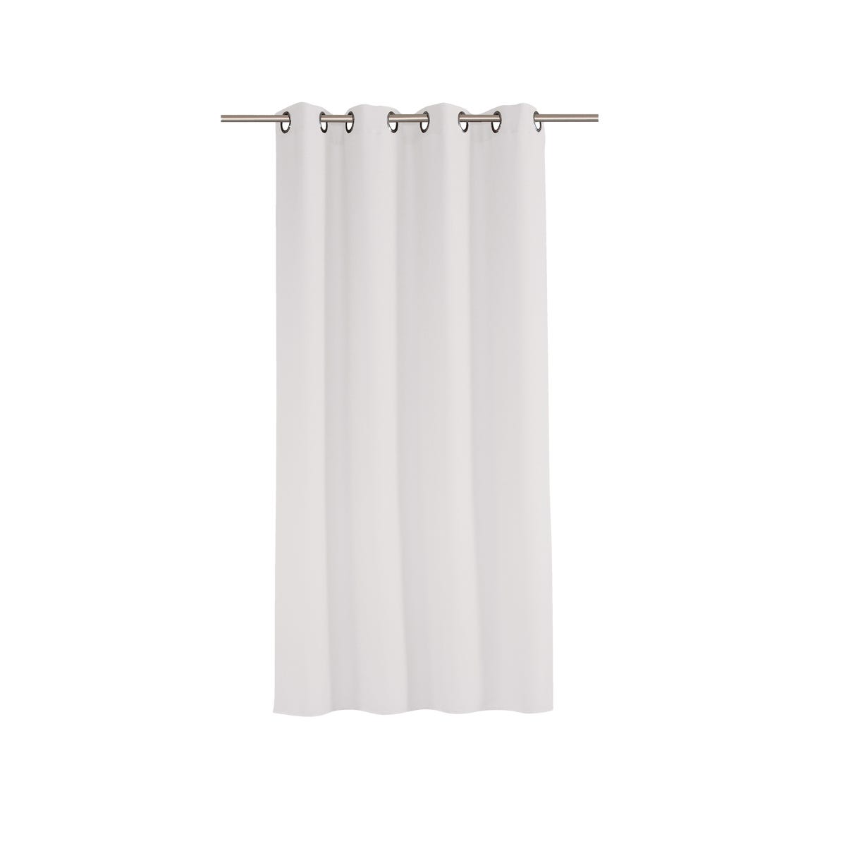 Zasłona Gita biała 140 x 280 cm na przelotkach Inspire