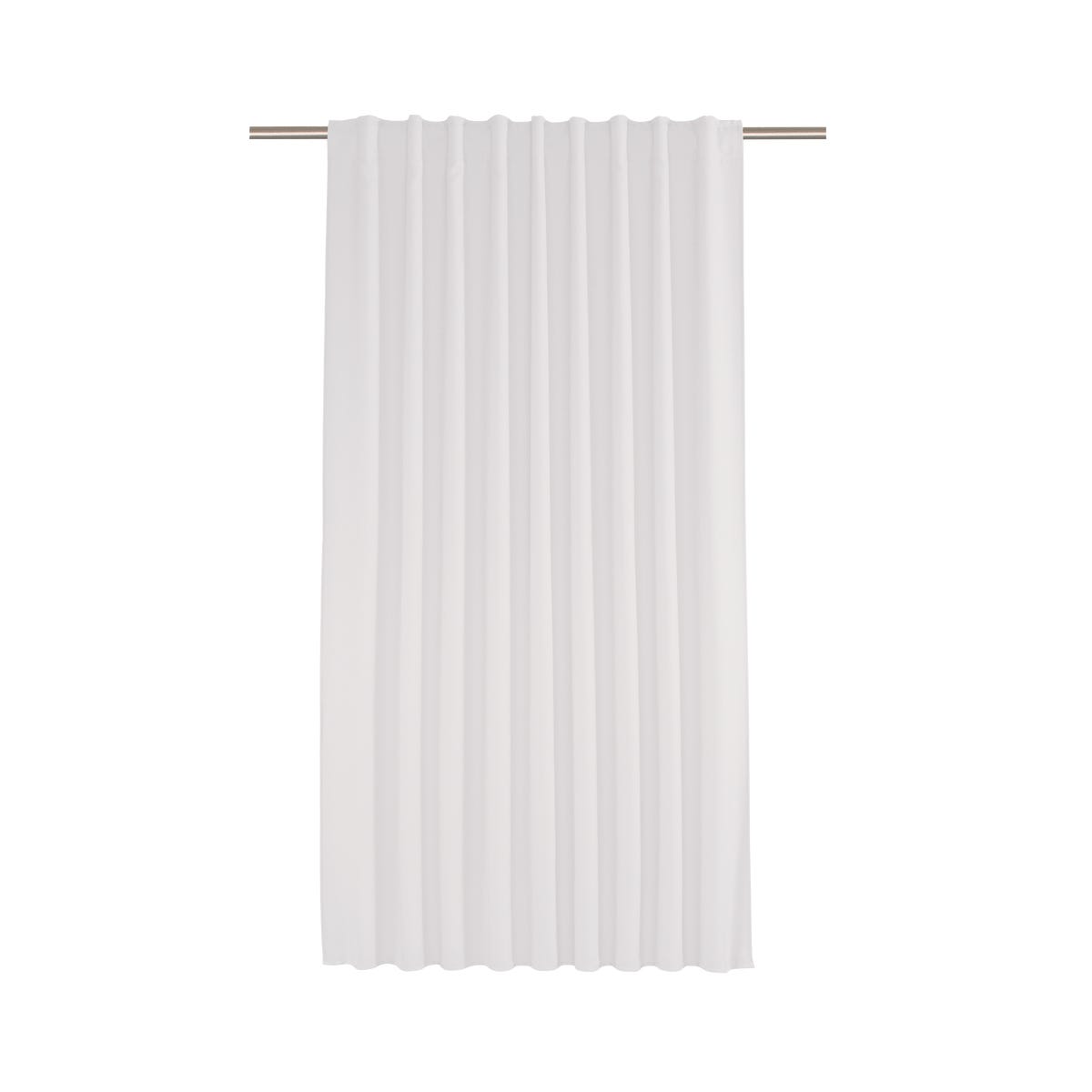 Zasłona Gita biała 200 x 280 cm na taśmie Inspire