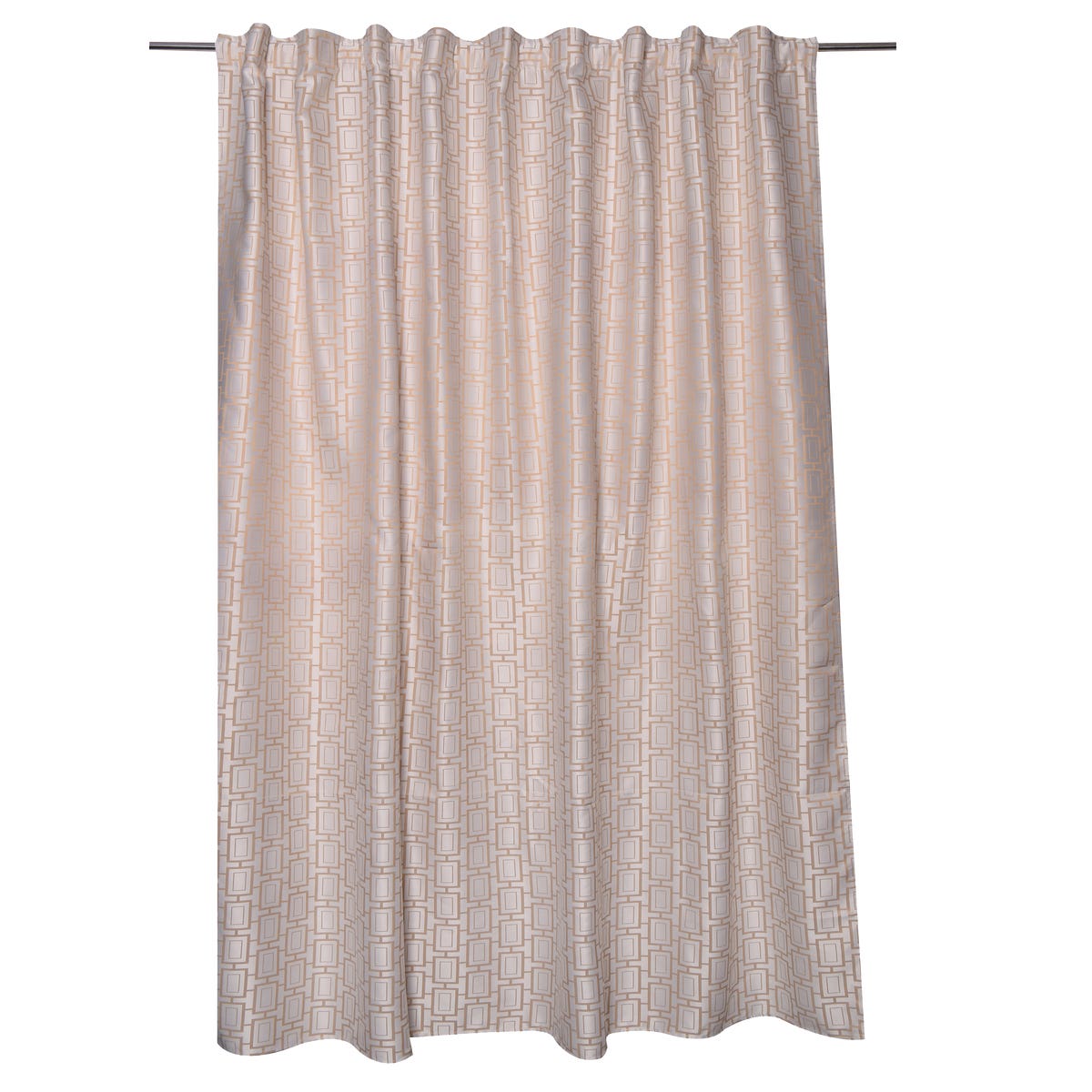 Zasłona Zelda Pecan beżowa 200 x 280 cm na tasmie Inspire