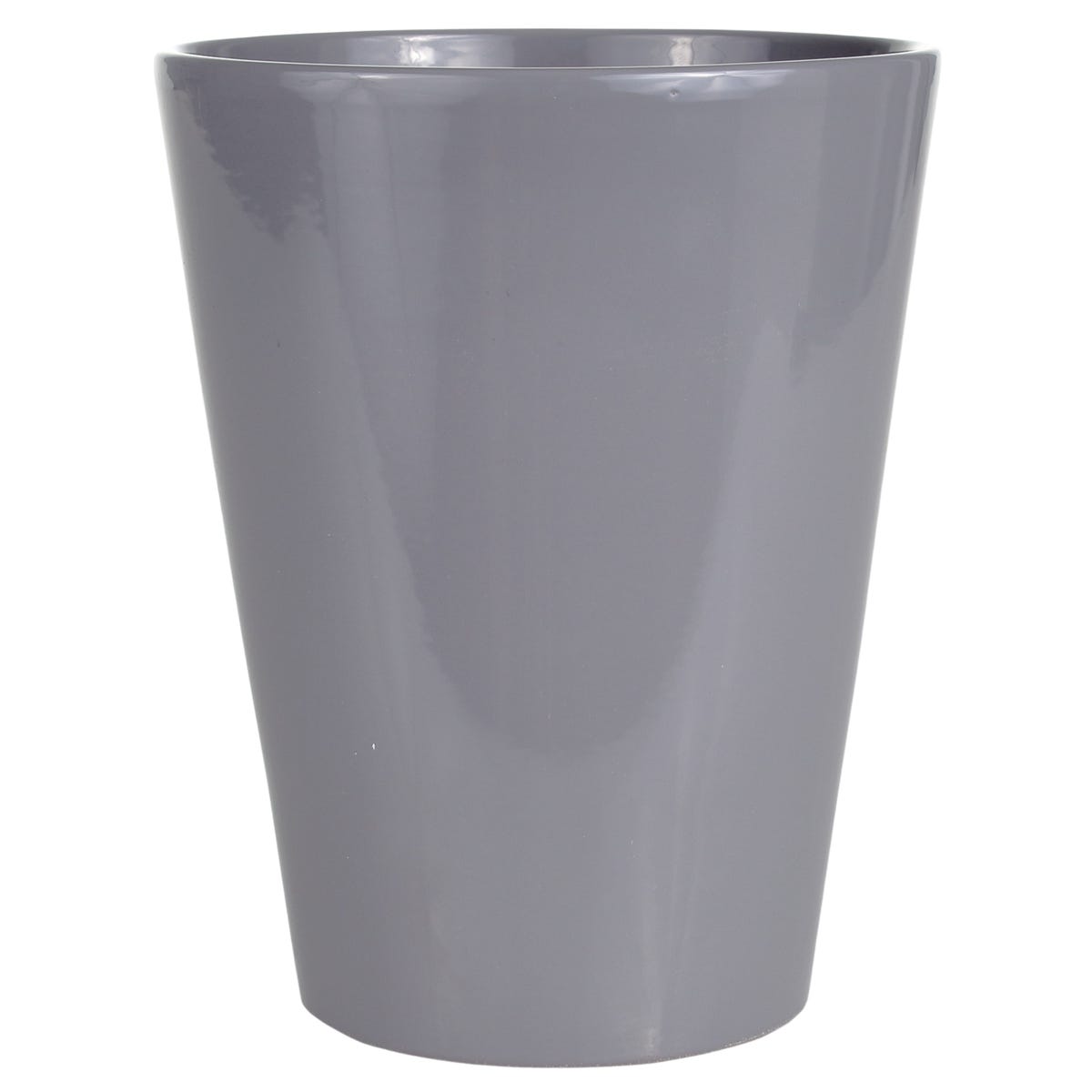 Cermax Osłonka doniczki ceramiczna Calypso 13cm szara