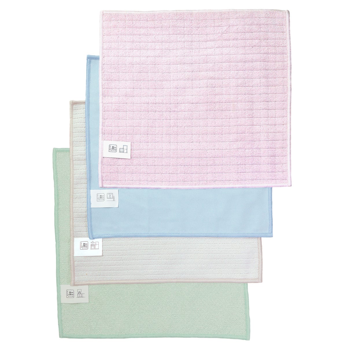 Ściereczka z mikrofibry 4 szt. szer. 30 cm IMPACT