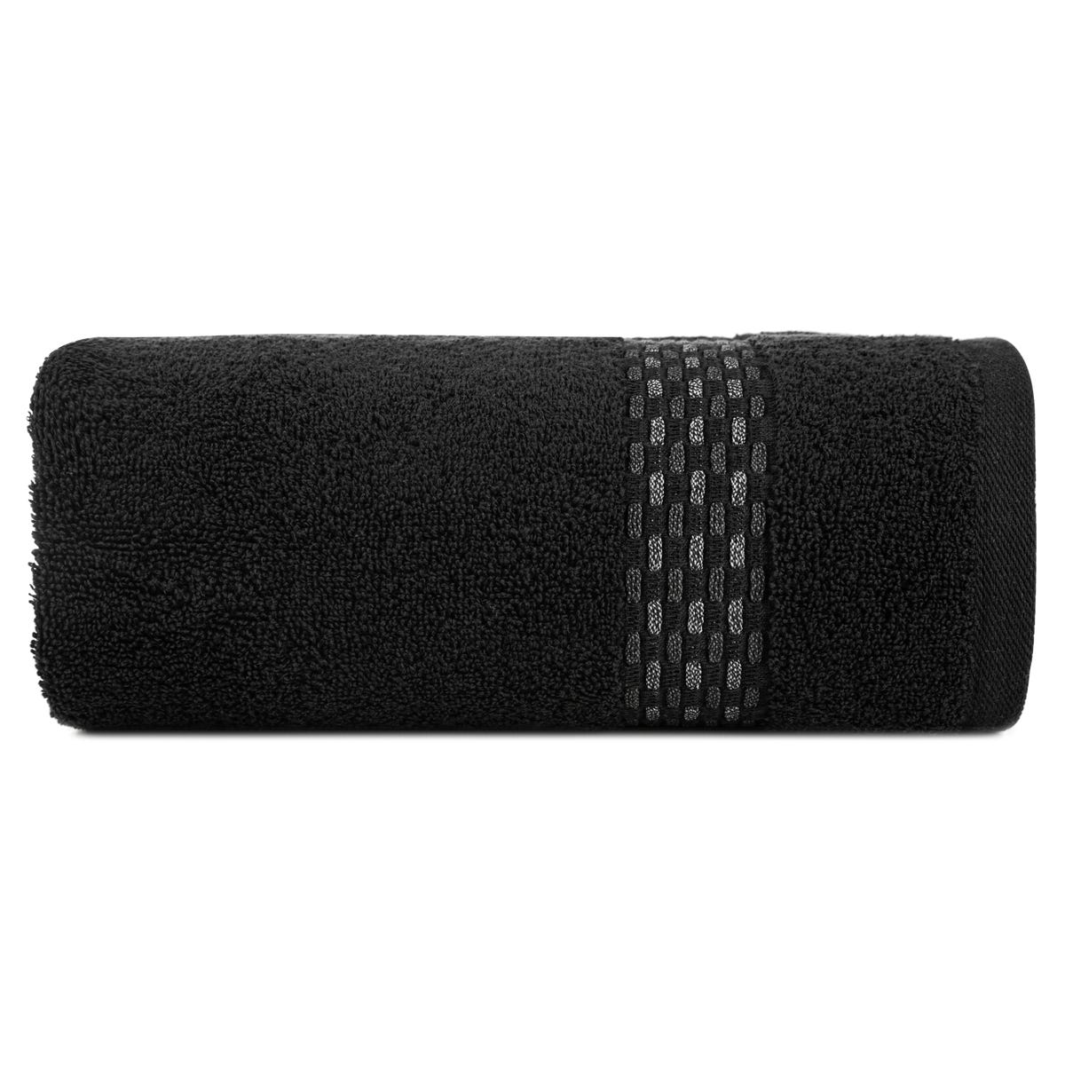 Ręcznik 50 x 90 czarny Riva