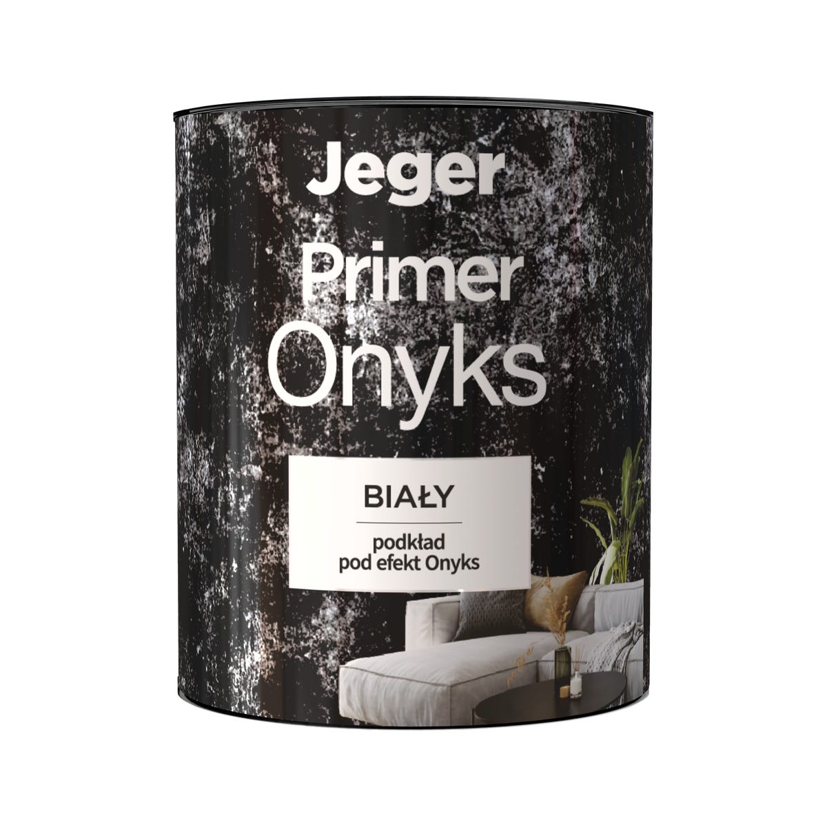 Podkład pod efekt dekoracyjny Primer Onyks biały 1 l Jeger