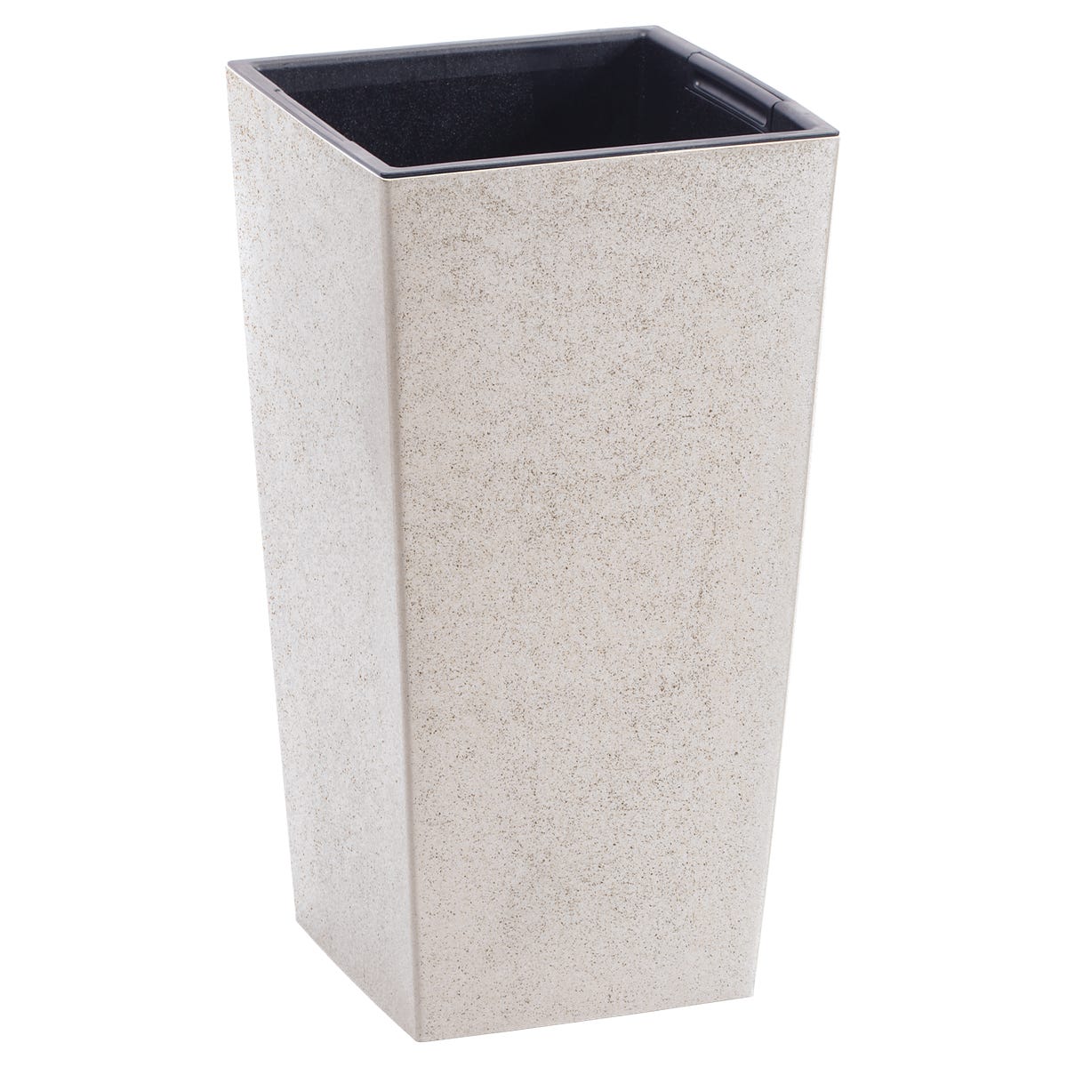 Donica wysoka Urbi 24x24cm plastikowa biała
