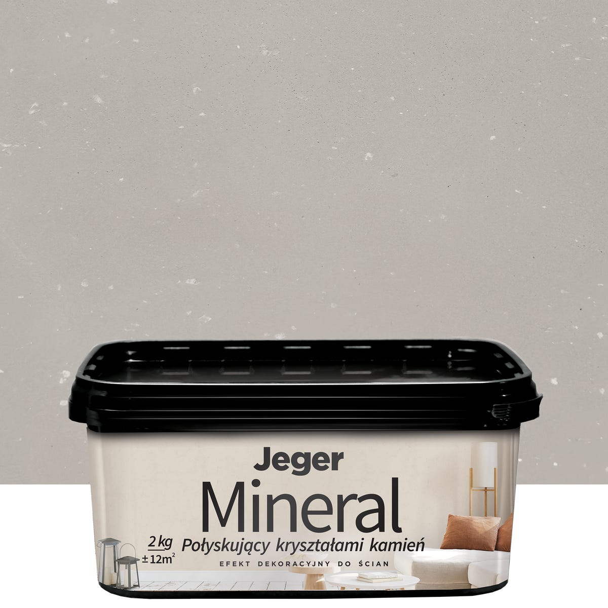 Efekt dekoracyjny Mineral nr 5 Taupe 2 l Jeger