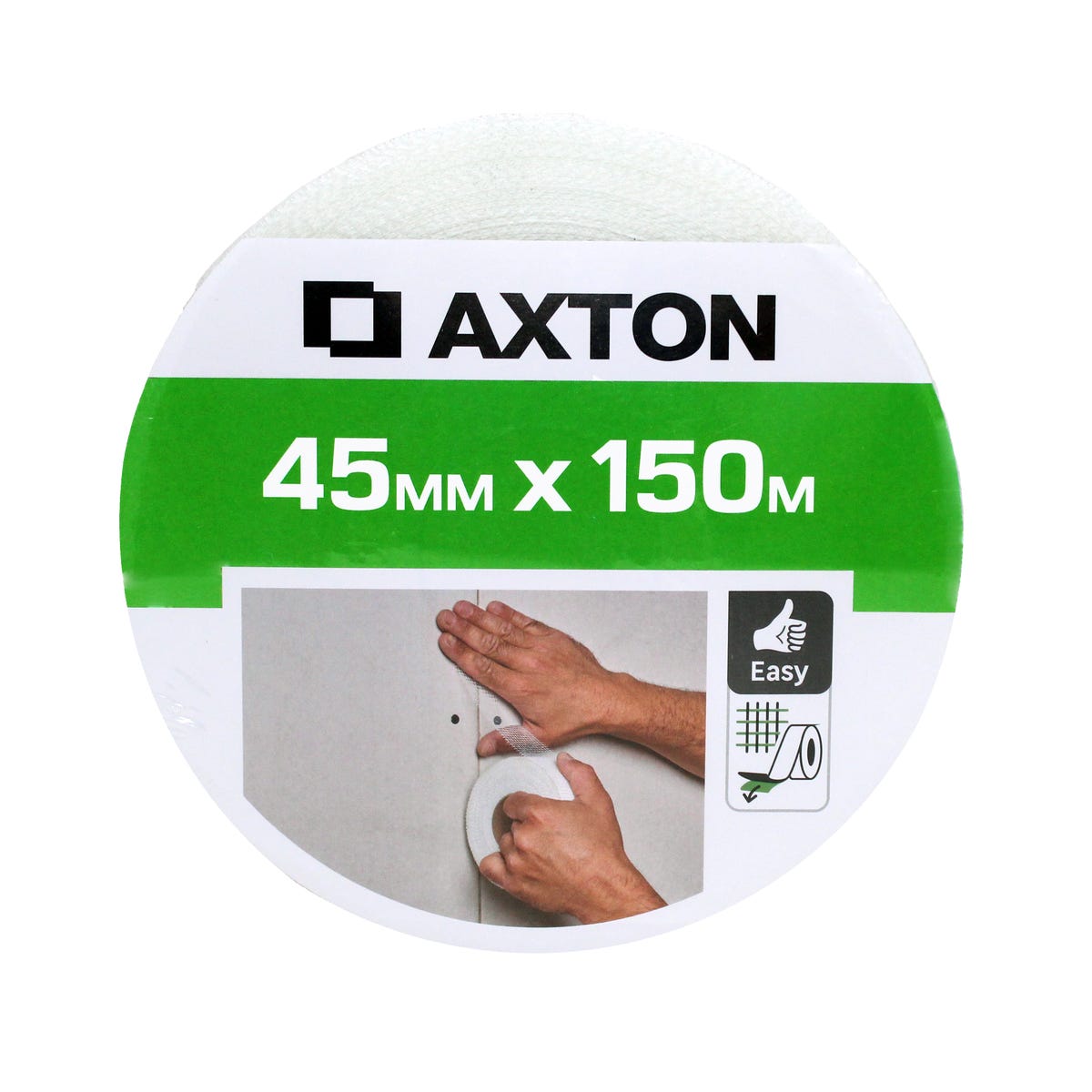 Taśma do płyt gipsowo-kartonowych z włókna szklanego 45 mm x 150 mb Axton