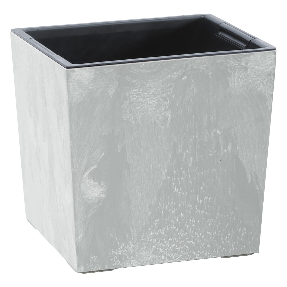 Donica Urbi 29.5x29.5cm plastikowa szara Prosperplast