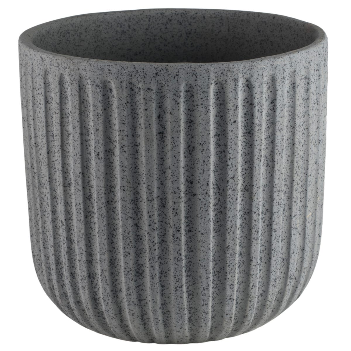 Osłonka doniczki betonowa Dante 15cm szara