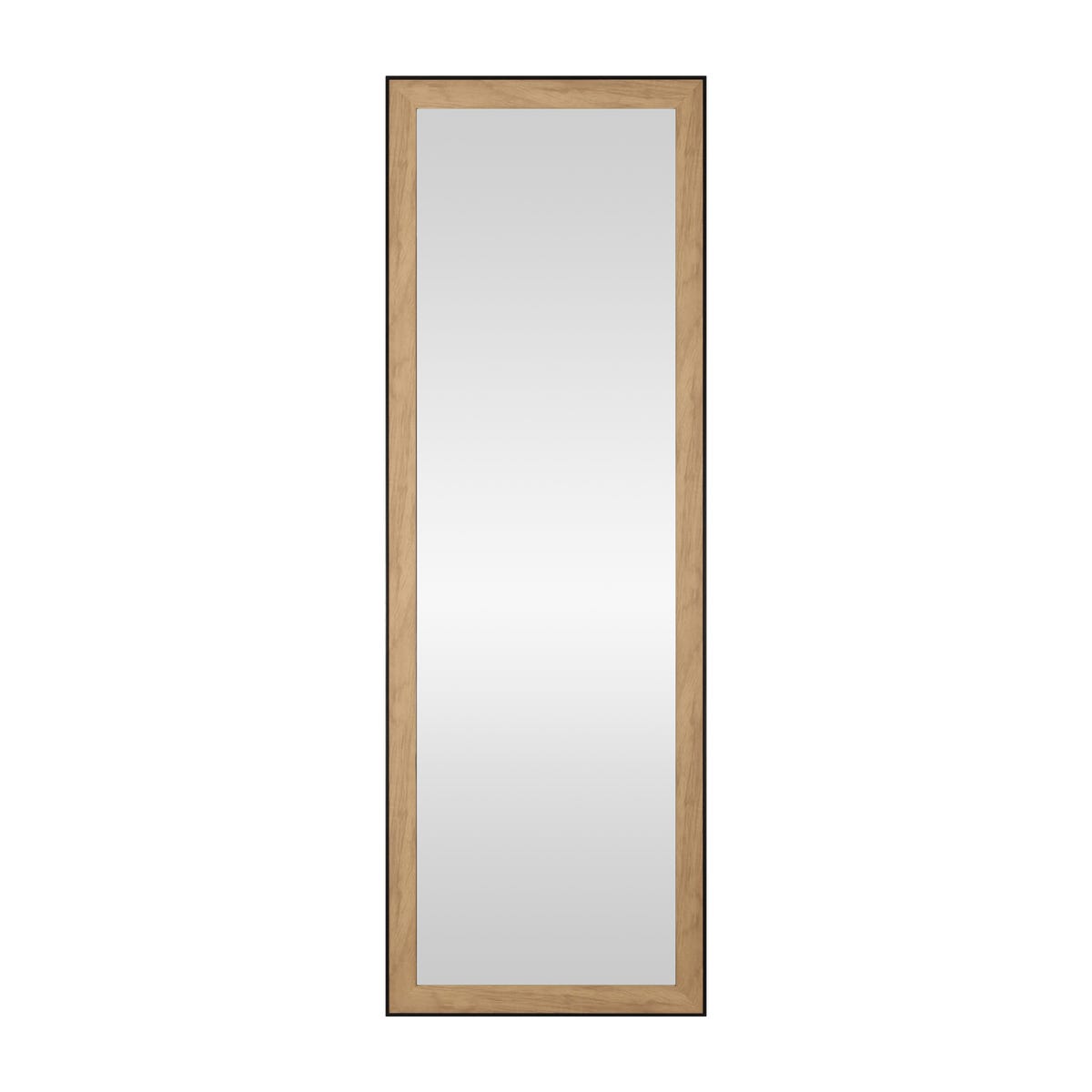 Lustro Industriel 50 x 150 cm brązowo-czarne Inspire