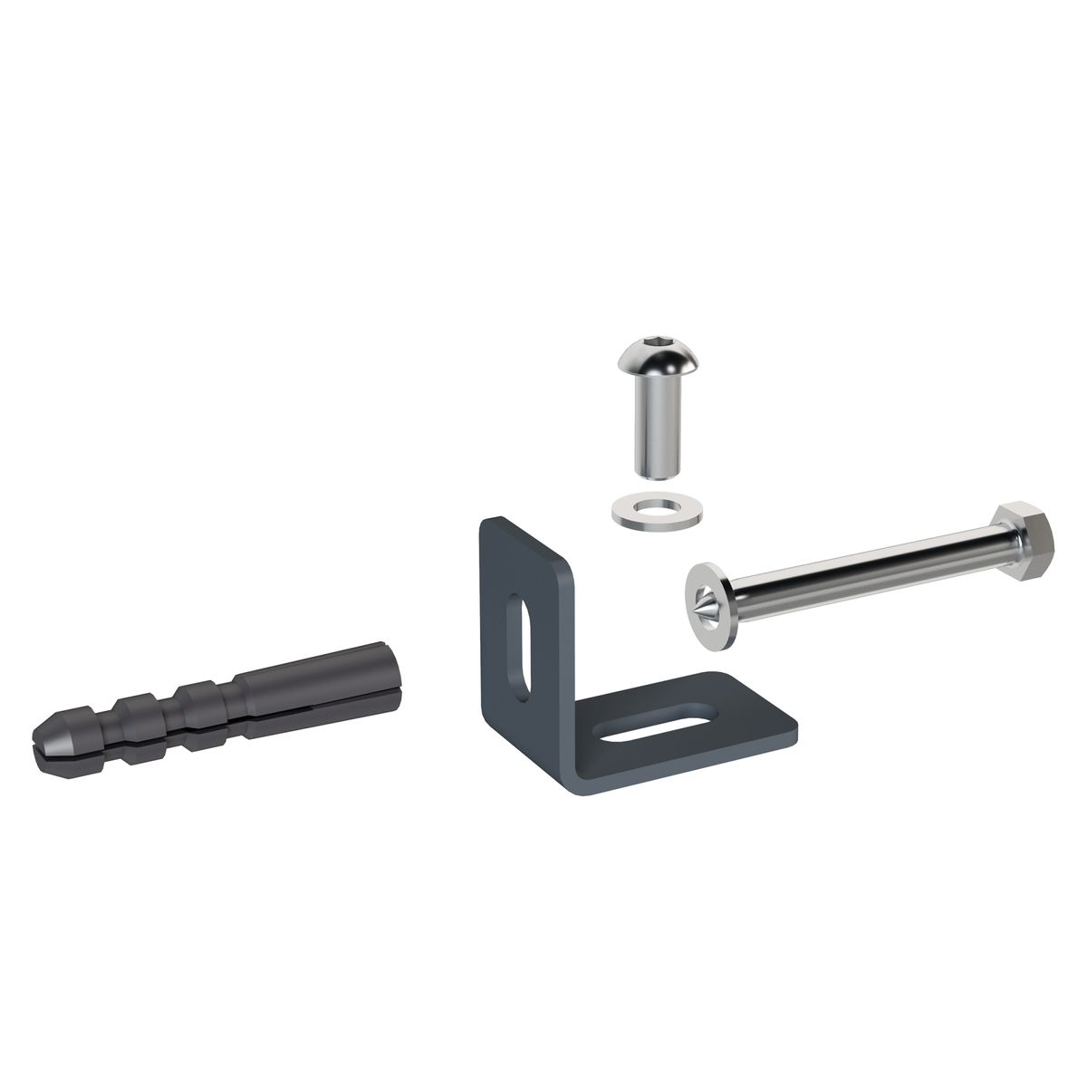 Wiśniowski Uchwyty montażowe do przęsła antracyt