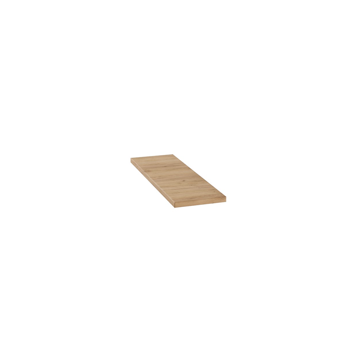 Półka prosta do korpusu 20 cm głębokość 58 cm dąb craft