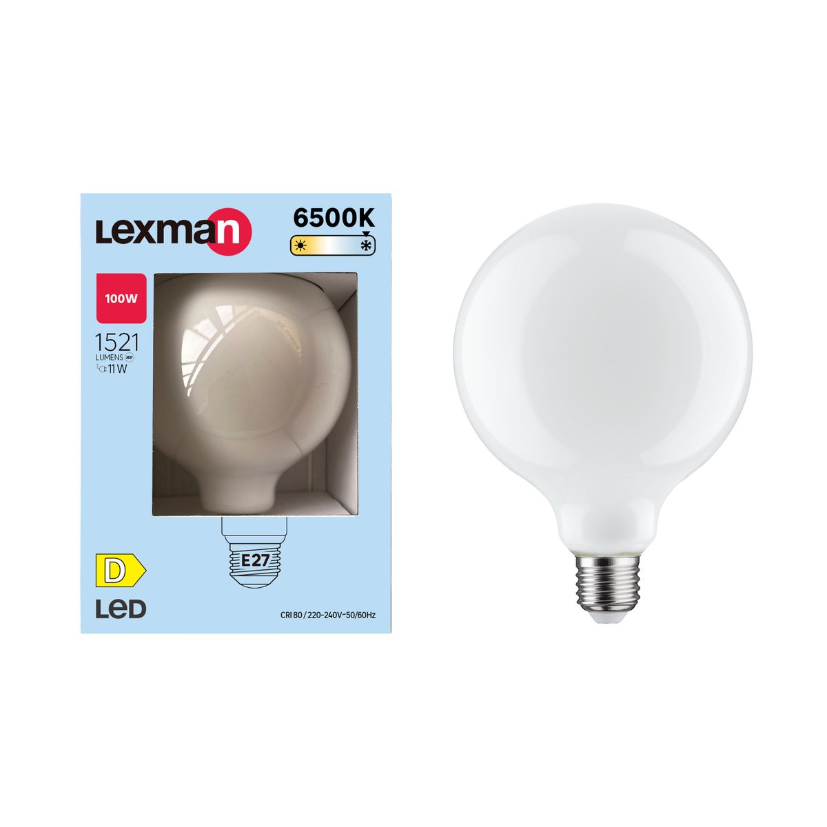 Żarówka LED E27 11 W 1521 lm Zimna biel Lexman