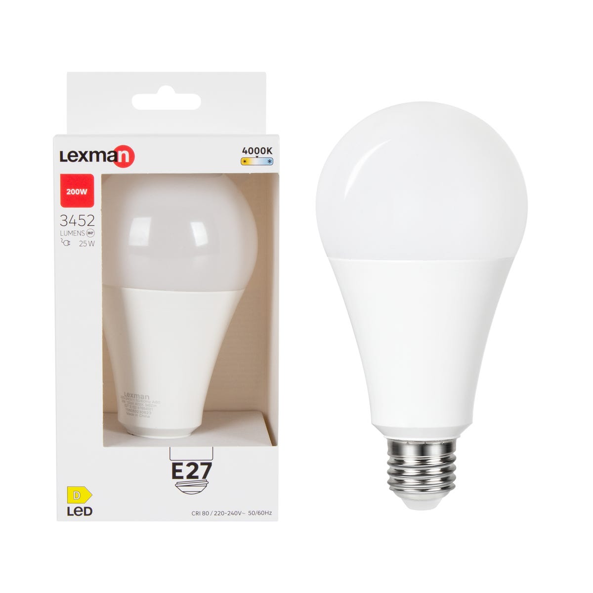 Żarówka LED E27 24 W 3452 lm Neutralna biel Lexman