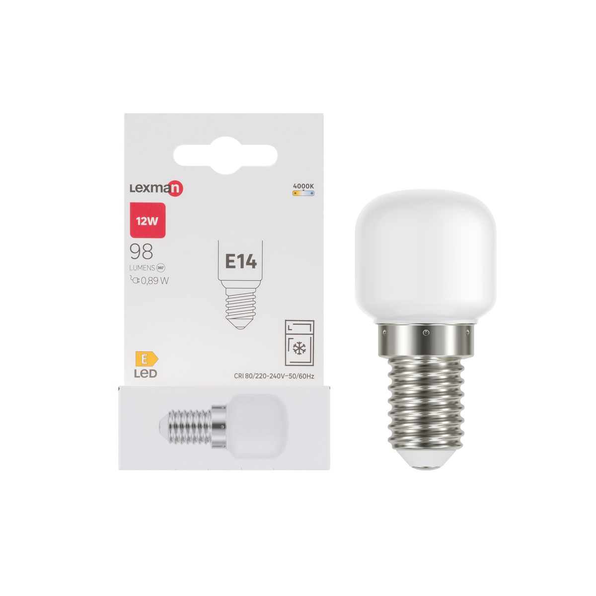 Żarówka specjalistyczna LED E14 0,89 W 98 lm Neutralna biel Lexman