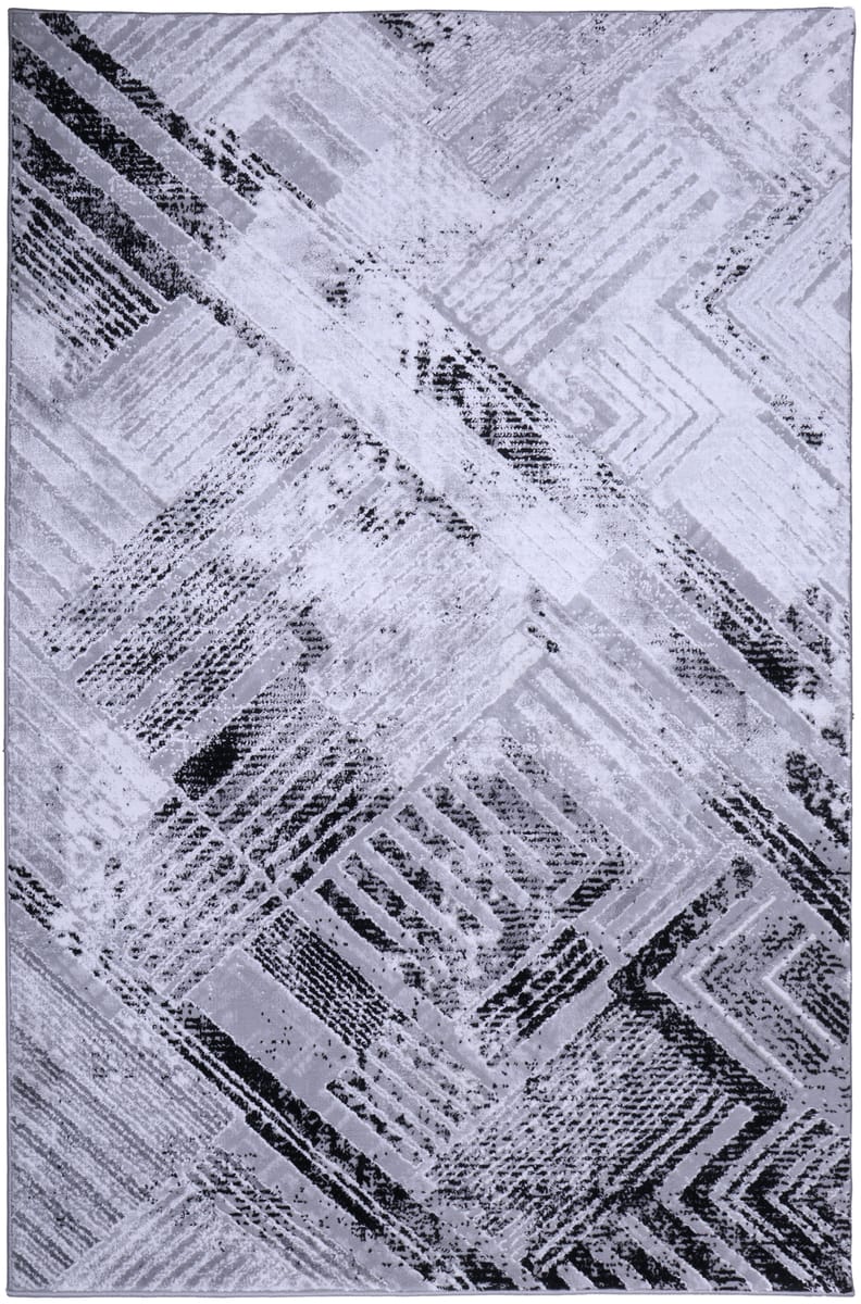 Dywan Pacyfik szaro-czarny 160 x 230 cm