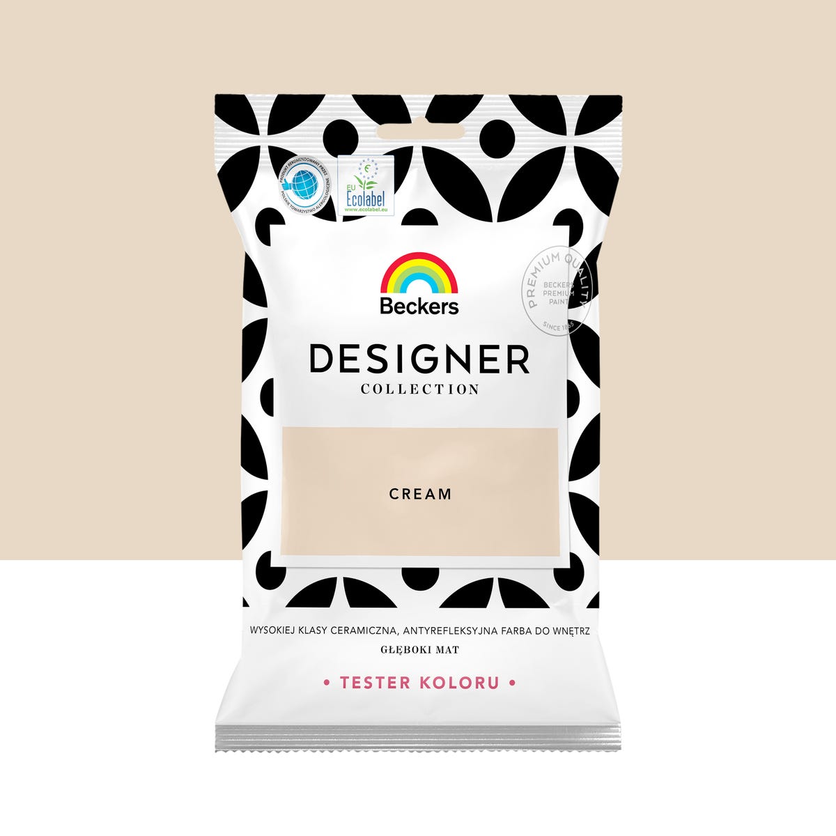 Beckers Tester farby Designer Collection Cream 50 ml