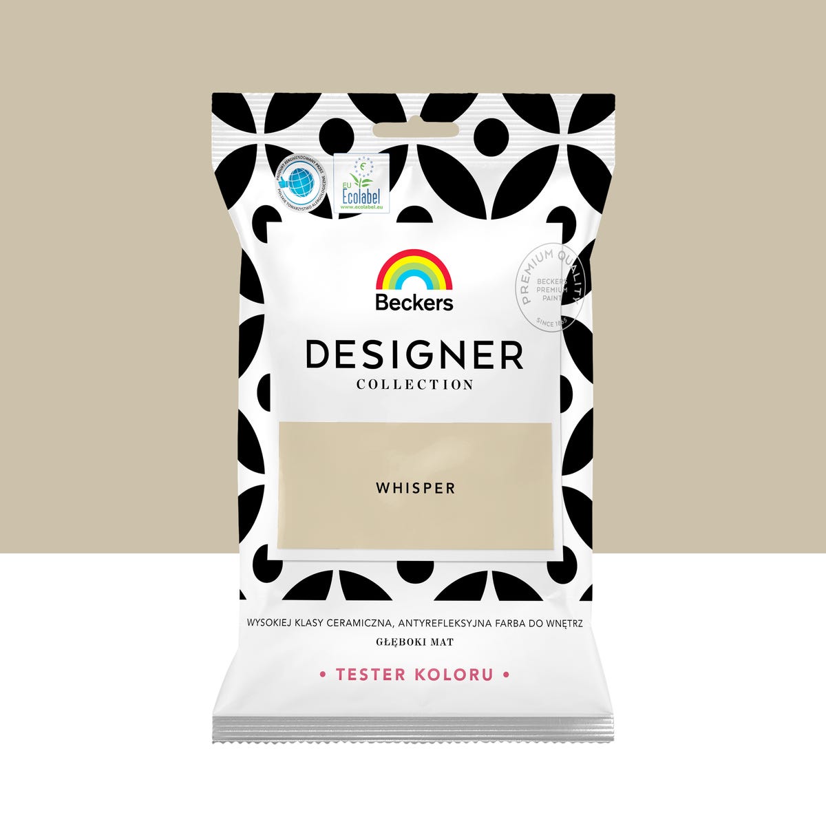 Beckers Tester farby Designer Collection Whisper 50 ml