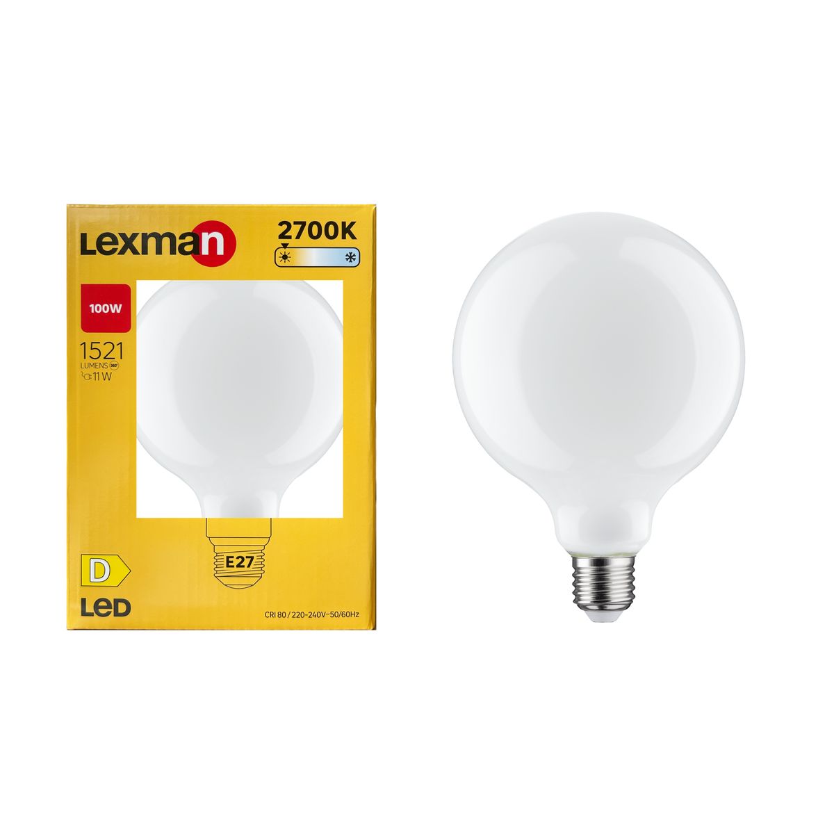 Żarówka LED E27 11 W 1521 lm Ciepła biel Lexman