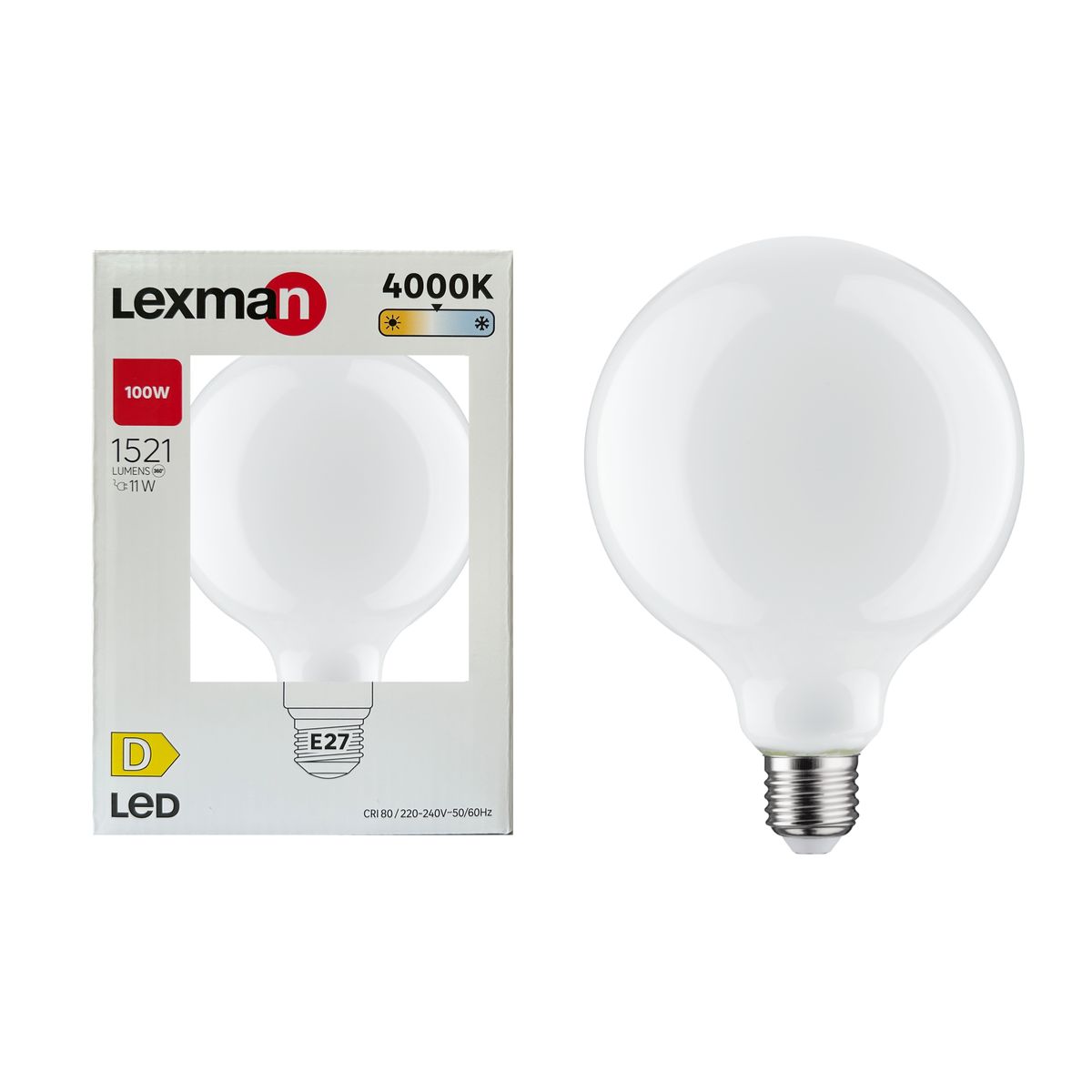 Żarówka LED E27 11 W 1521 lm Neutralna biel Lexman