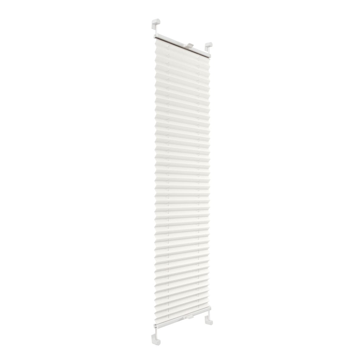 Roleta plisowana zaciemniająca Śnieżnobiały 86 x 220 cm termoizolacyjna