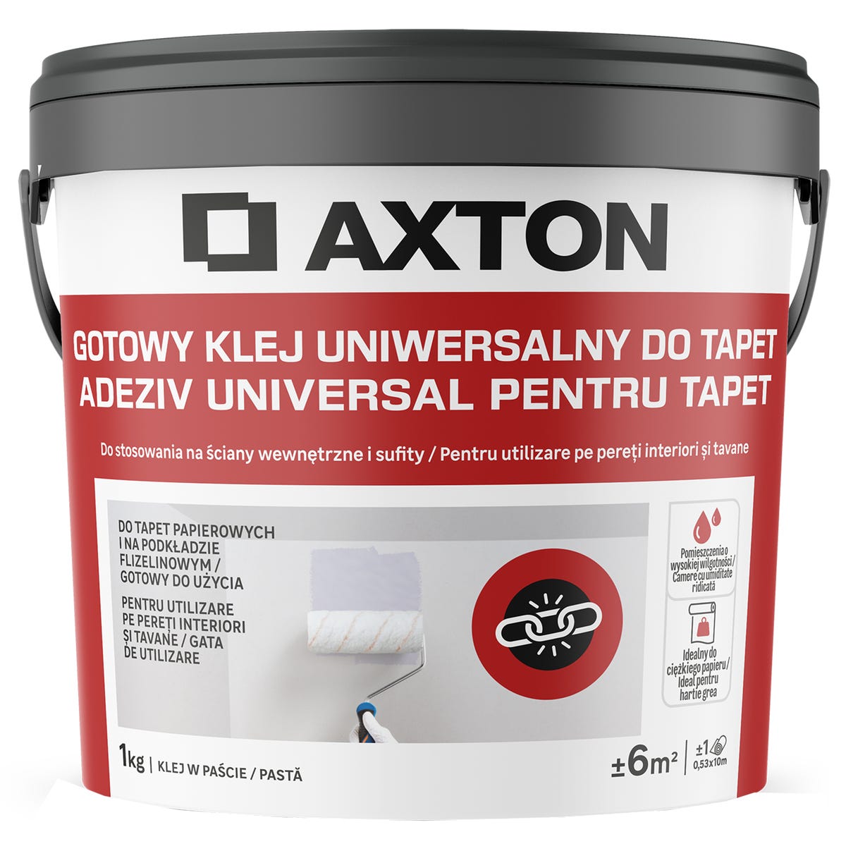 Klej uniwersalny do tapet 1kg Axton