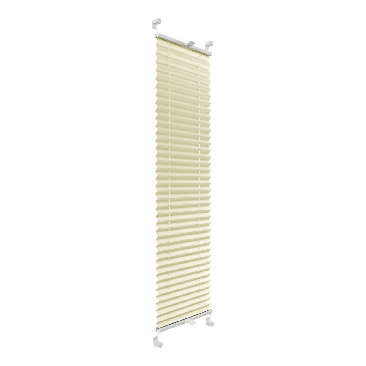 Roleta plisowana Metallic Perłowy 68 x 140 cm z połyskiem