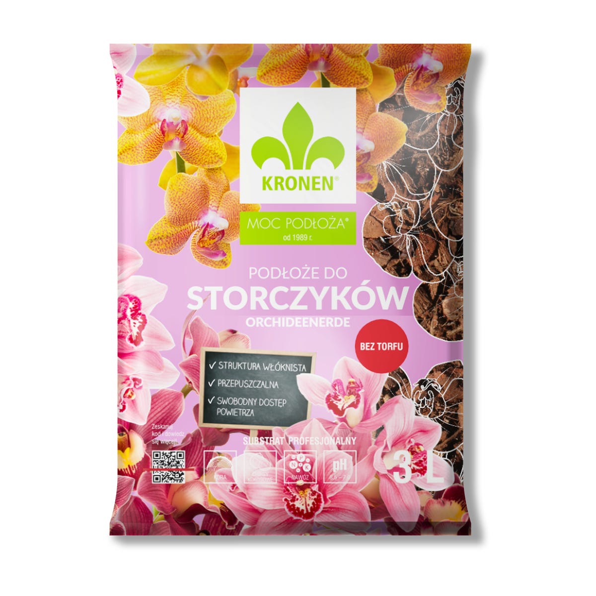 Podłoże do storczyków 3l Kronen