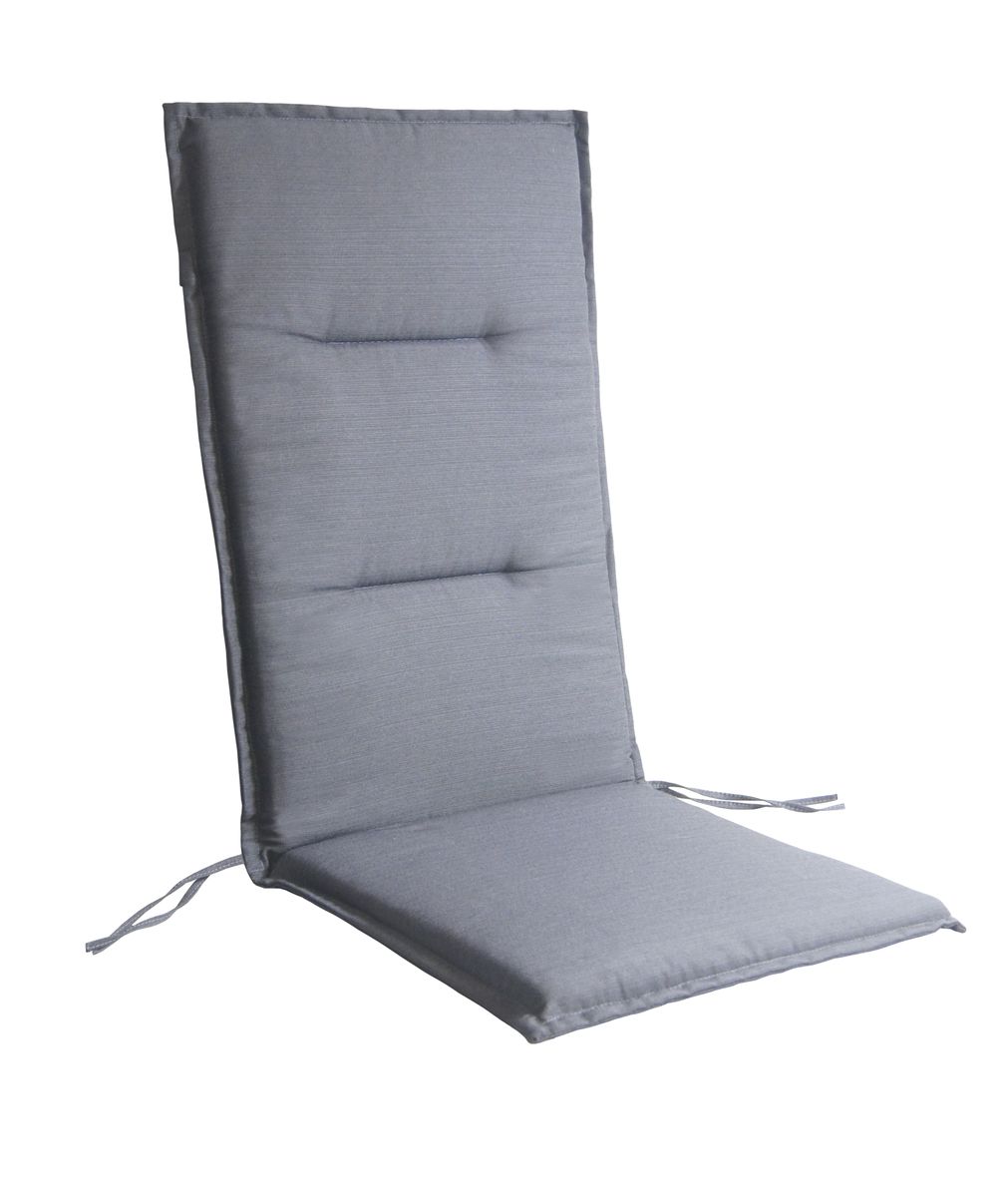 Sun Garden Poduszka na fotel/krzesło 48.5x119x5.5cm Artos szara