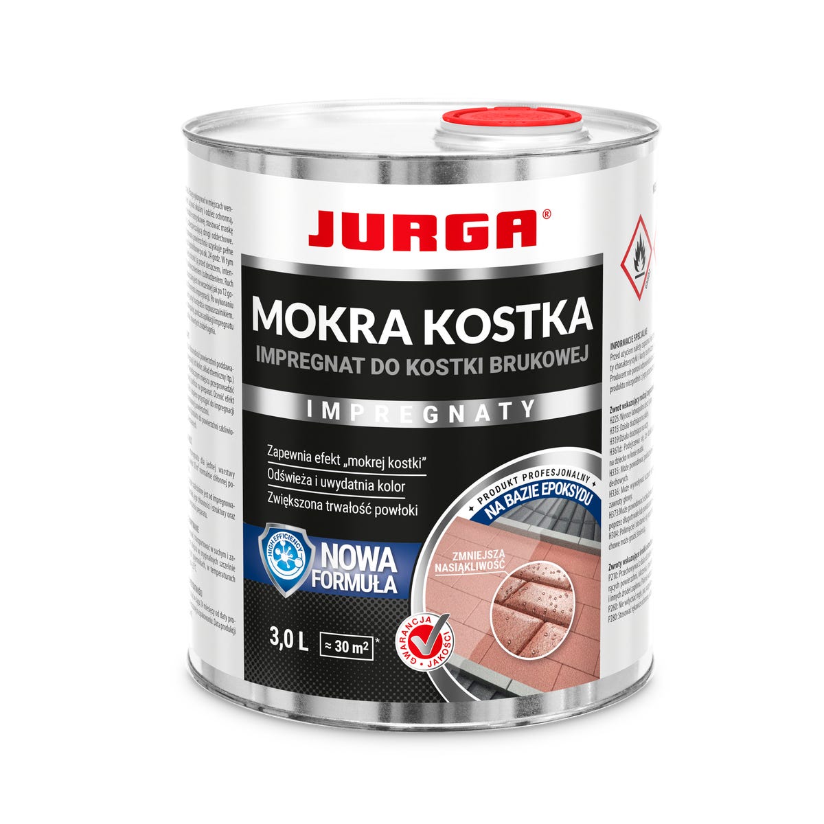 Jurga Mokra kostka impregnat do kostki brukowej i betonu 3 l