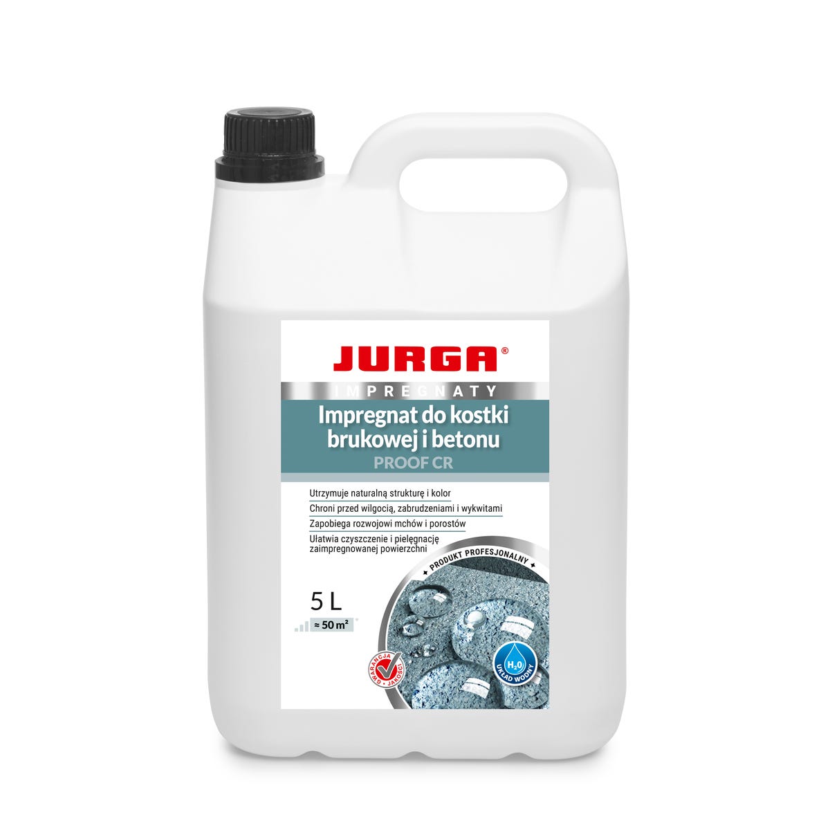 Jurga Impregnat do kostki brukowej i betonu Proof CR 5 l