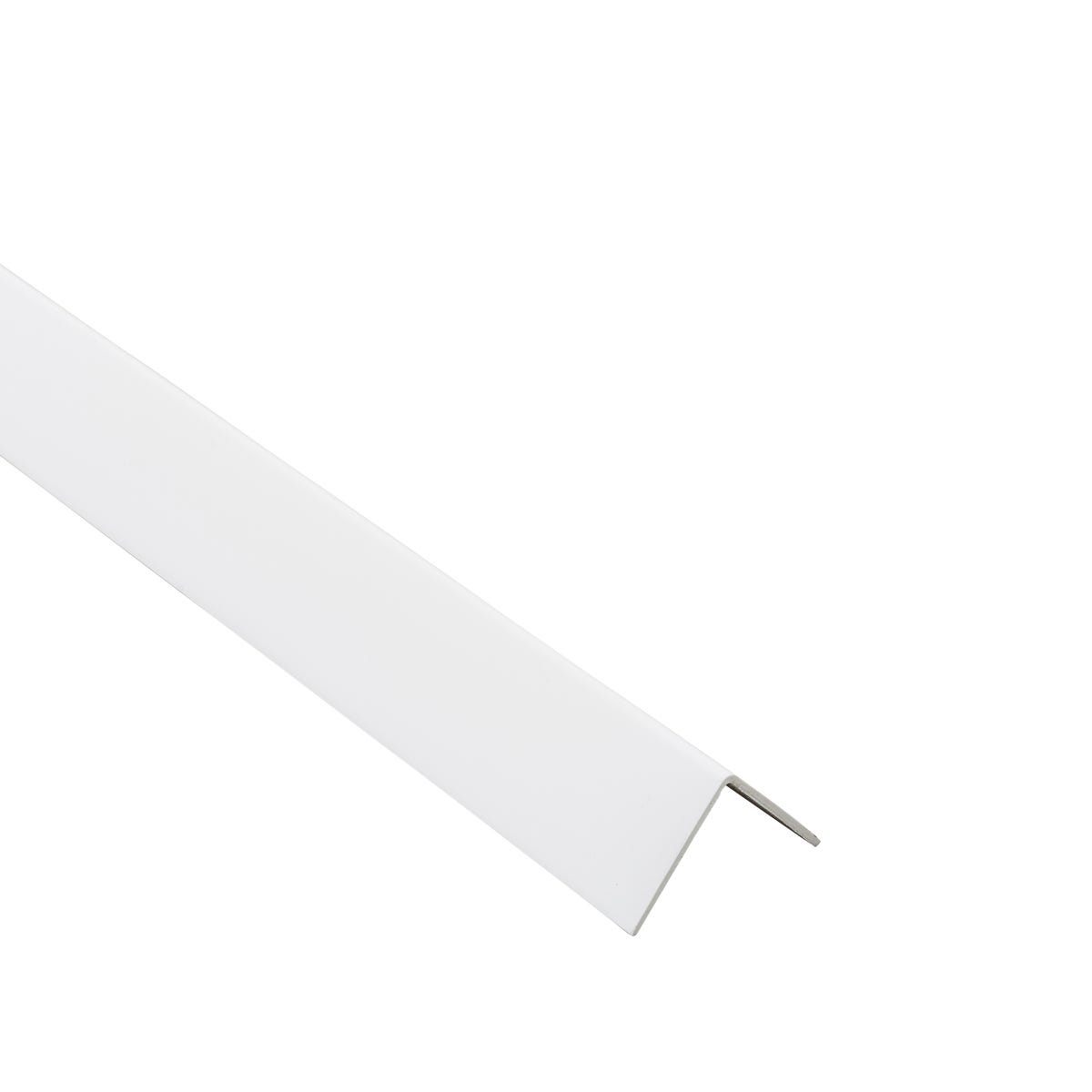 Standers Kątownik pvc 2.6m 25x25x1 mm biały