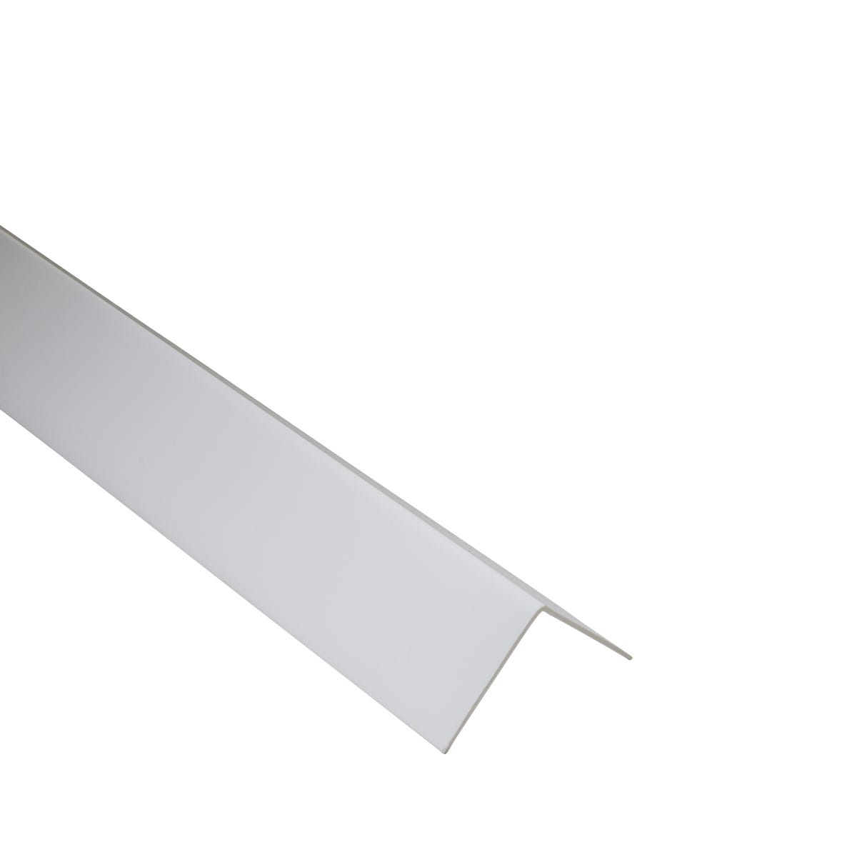 Standers Kątownik pvc 2.6m 30x30x1 mm matowy biały
