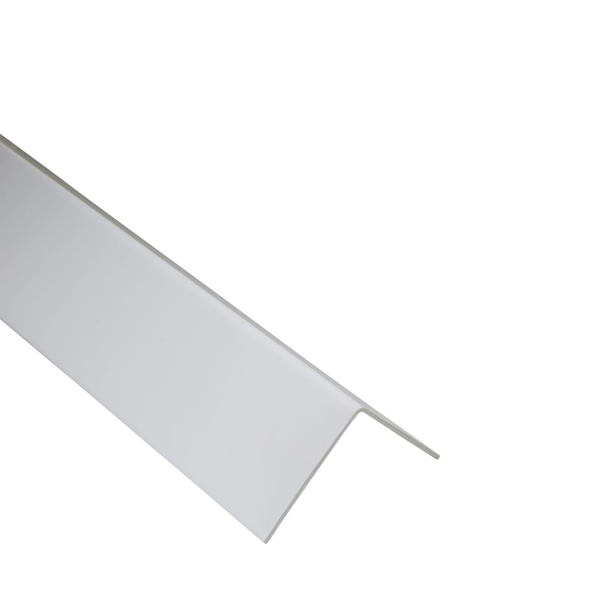 Standers Kątownik pvc 1m 40x40x1.5 mm matowy biały