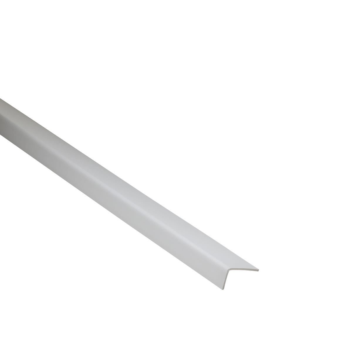 Standers Kątownik pvc 2.6m 20x10x1 mm matowy biały