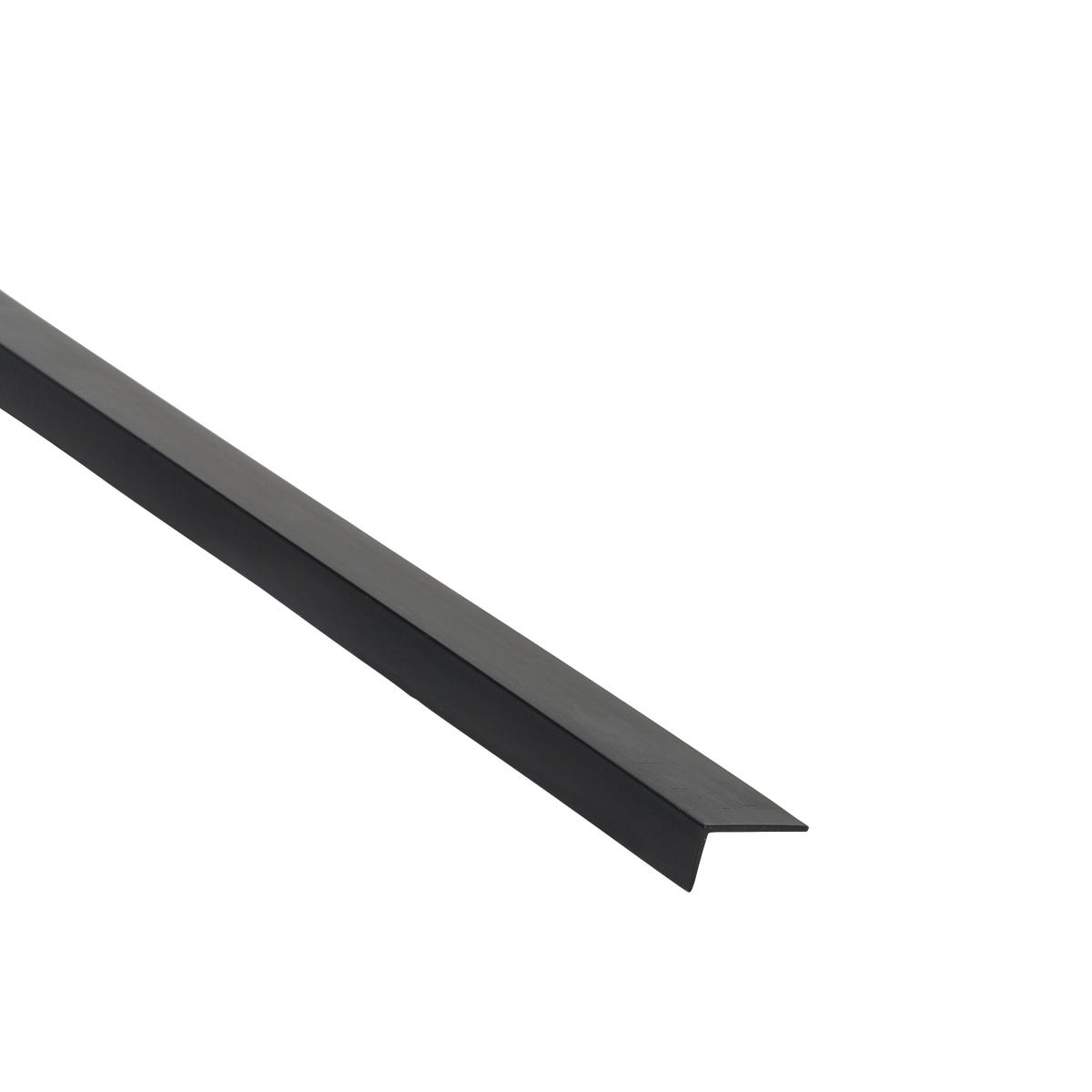 Standers Kątownik pvc 1m 20x10x1 mm matowy czarny