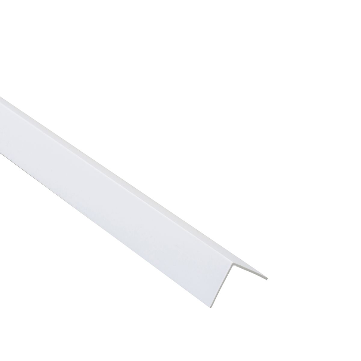 Standers Kątownik pvc 2.6m 25x20x1 mm matowy biały