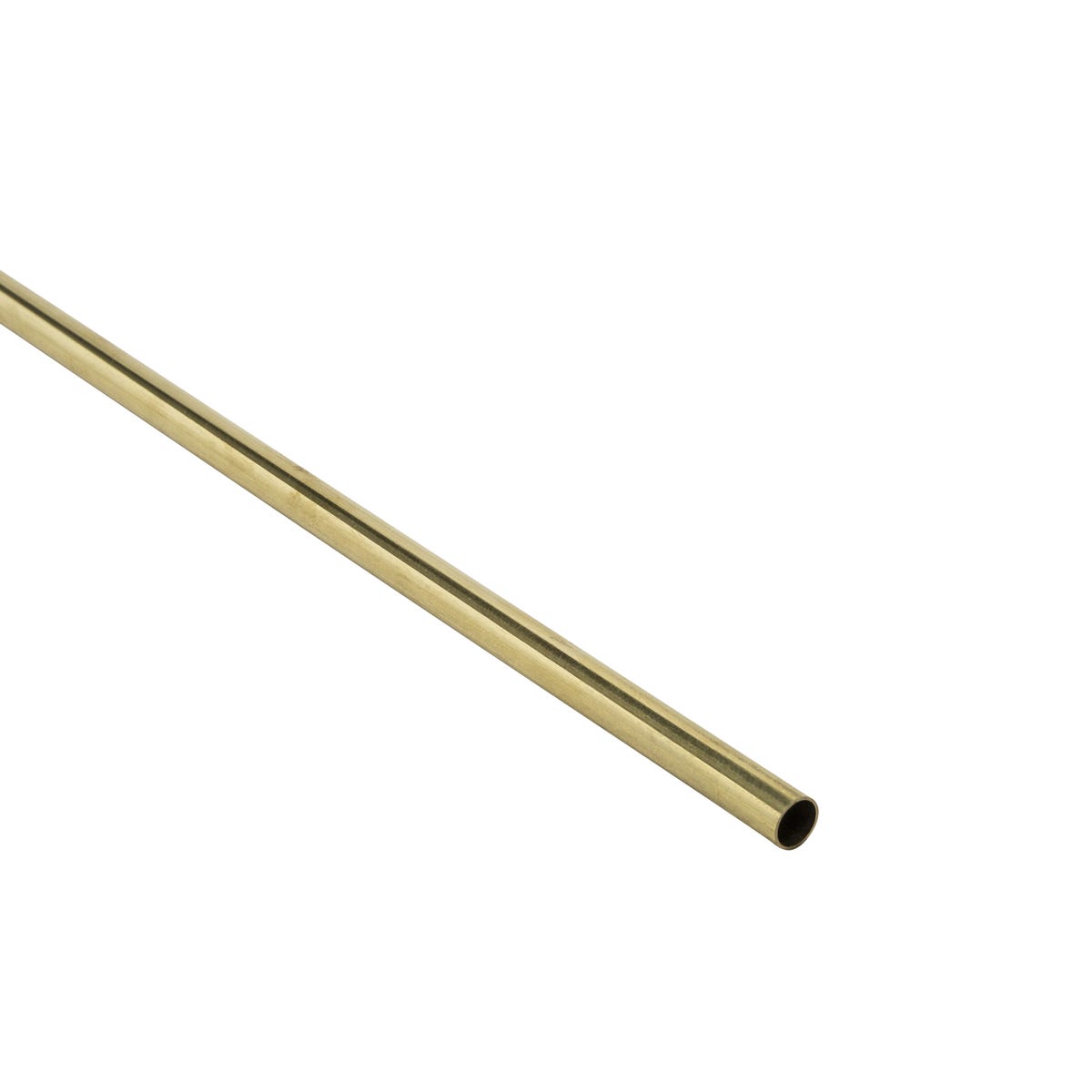 Standers Profil okrągły mosiężny 1m 8x0.5 mm złoty