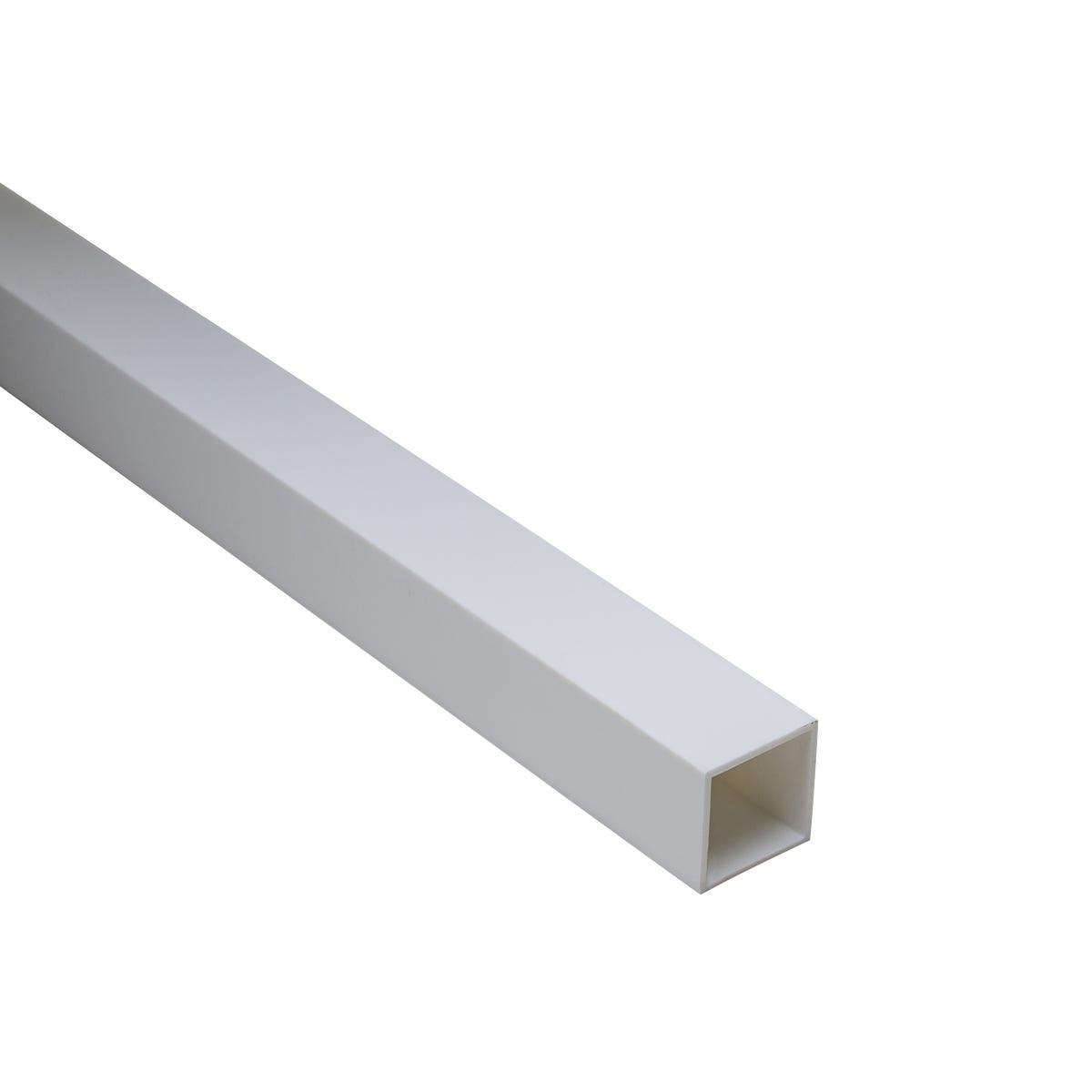 Standers Profil kwadratowy pvc 1m 20x20x1.2 mm matowy biały